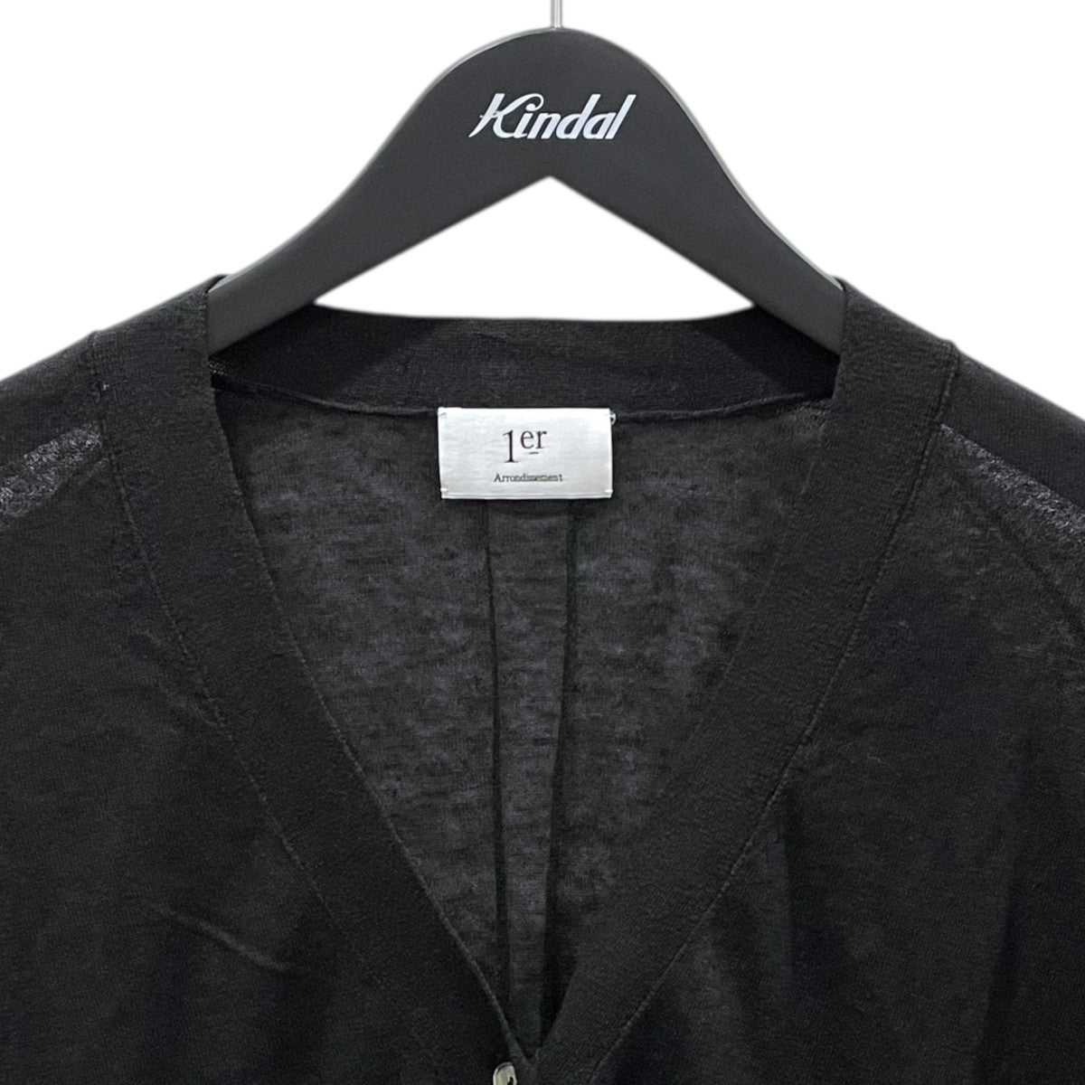 22SS リネンニットカーディガン B1022AKD406