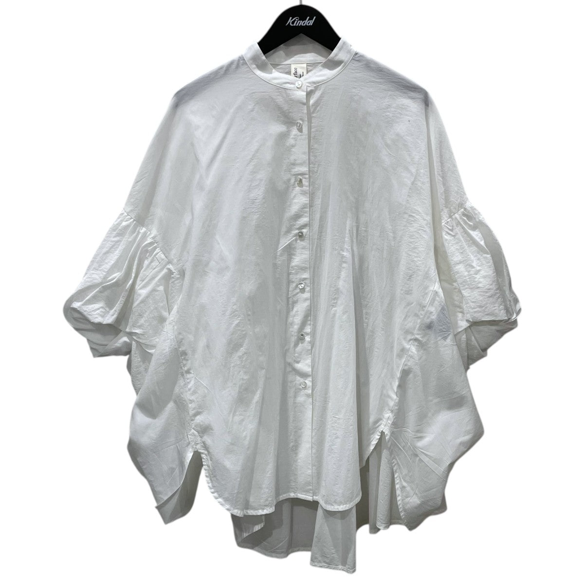 21SS バンドカラーチュニック 64-11-0866-990