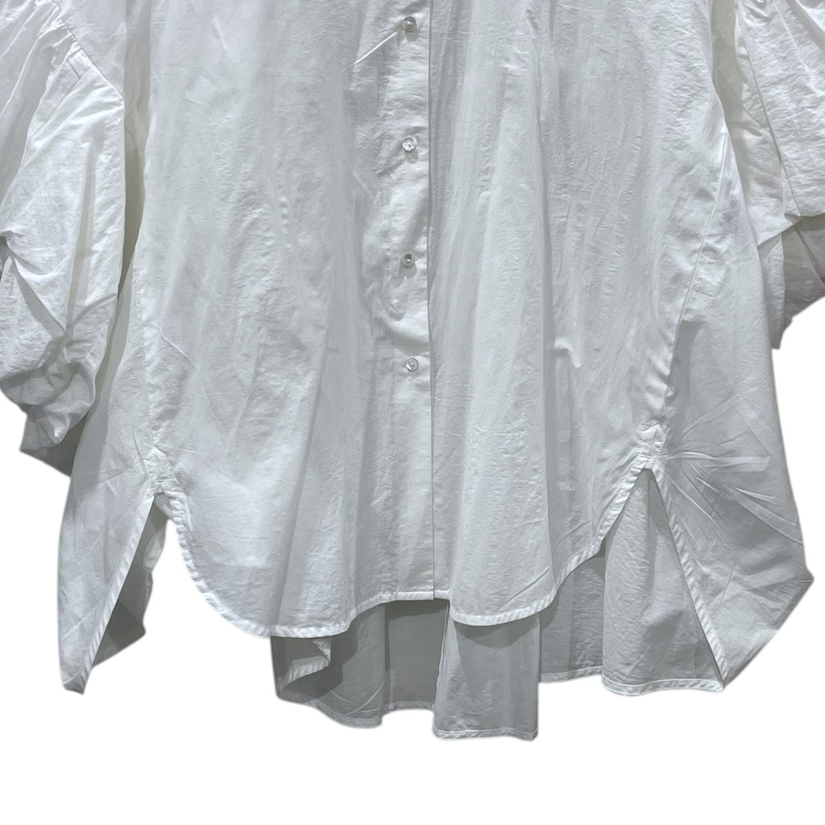 21SS バンドカラーチュニック 64-11-0866-990