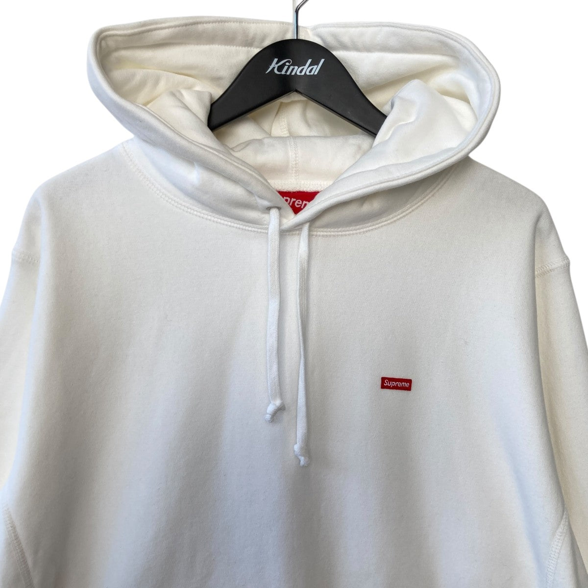 small box logo sweatshirtプルオーバーパーカー