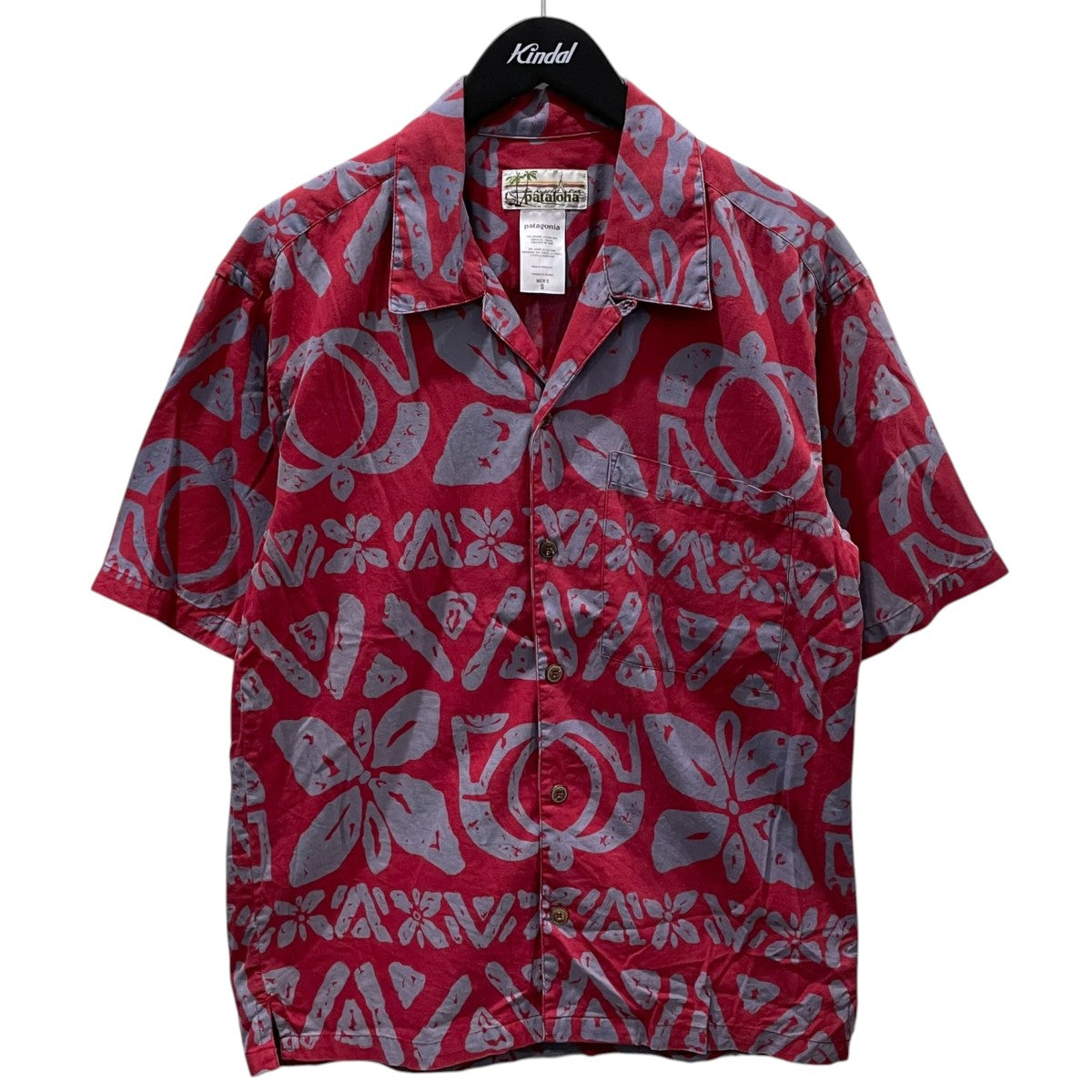 Patagonia 08SS オープンカラー半袖シャツ Pataloha Shirt パタロハ シャツ 52570S8 古着・中古-1枚目のアイテム画像