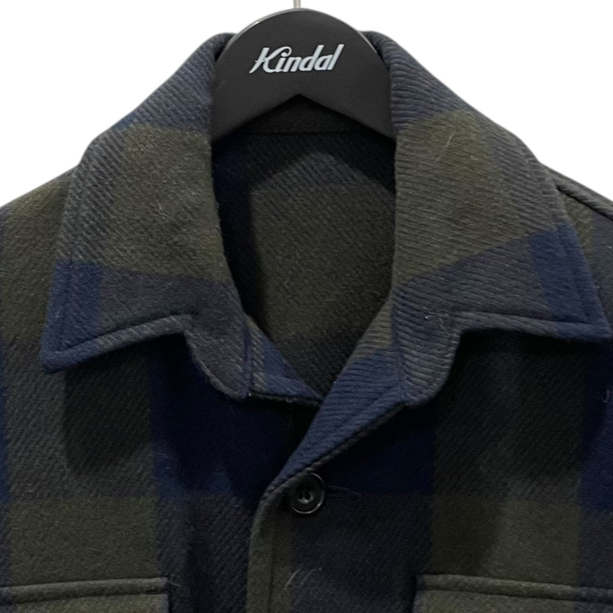 19AW チェック柄ジャケット Melton Mackinaw Jacket メルトンマッキーノジャケット 19011370010030