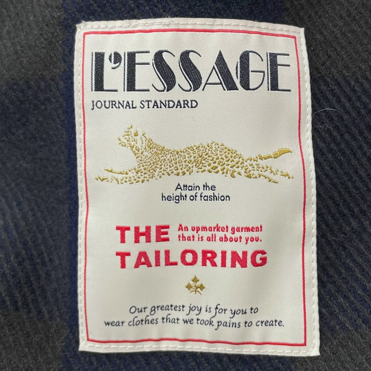 19AW チェック柄ジャケット Melton Mackinaw Jacket メルトンマッキーノジャケット 19011370010030