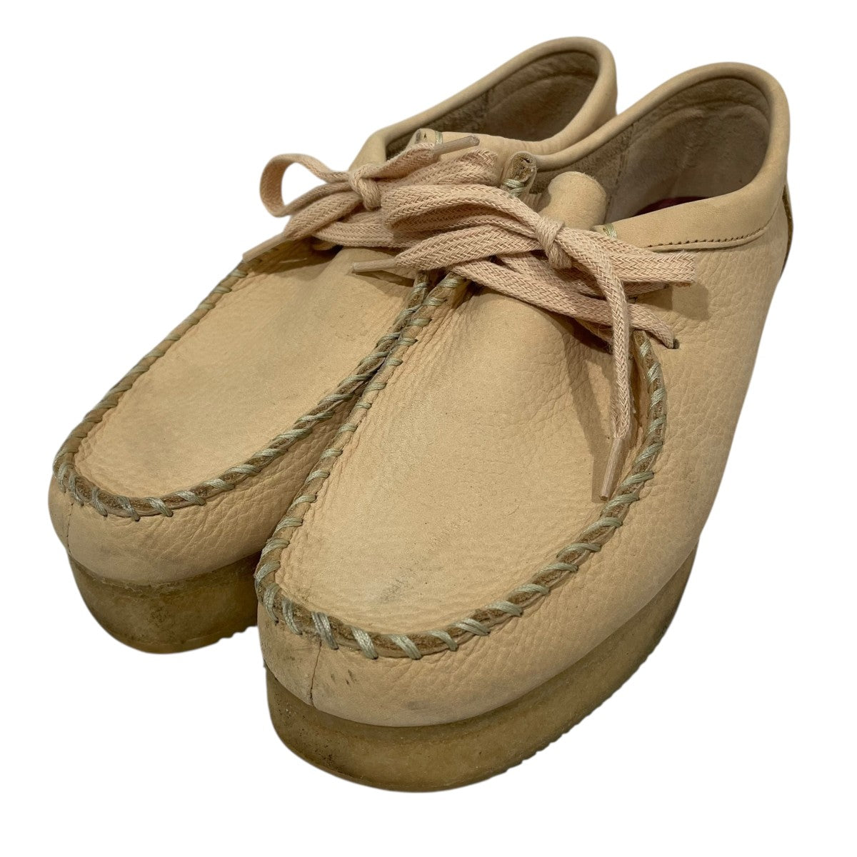 Clarks Originals 厚底レザーシューズ Wallacraft Lo ワラクラフト ロー 26148633 古着・中古-1枚目のアイテム画像