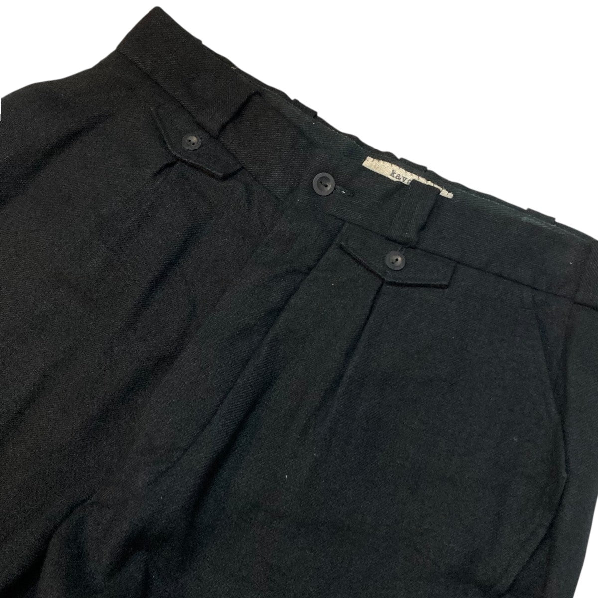 kaval(カヴァル) パンツ ブラック サイズ S｜【公式】カインドオル