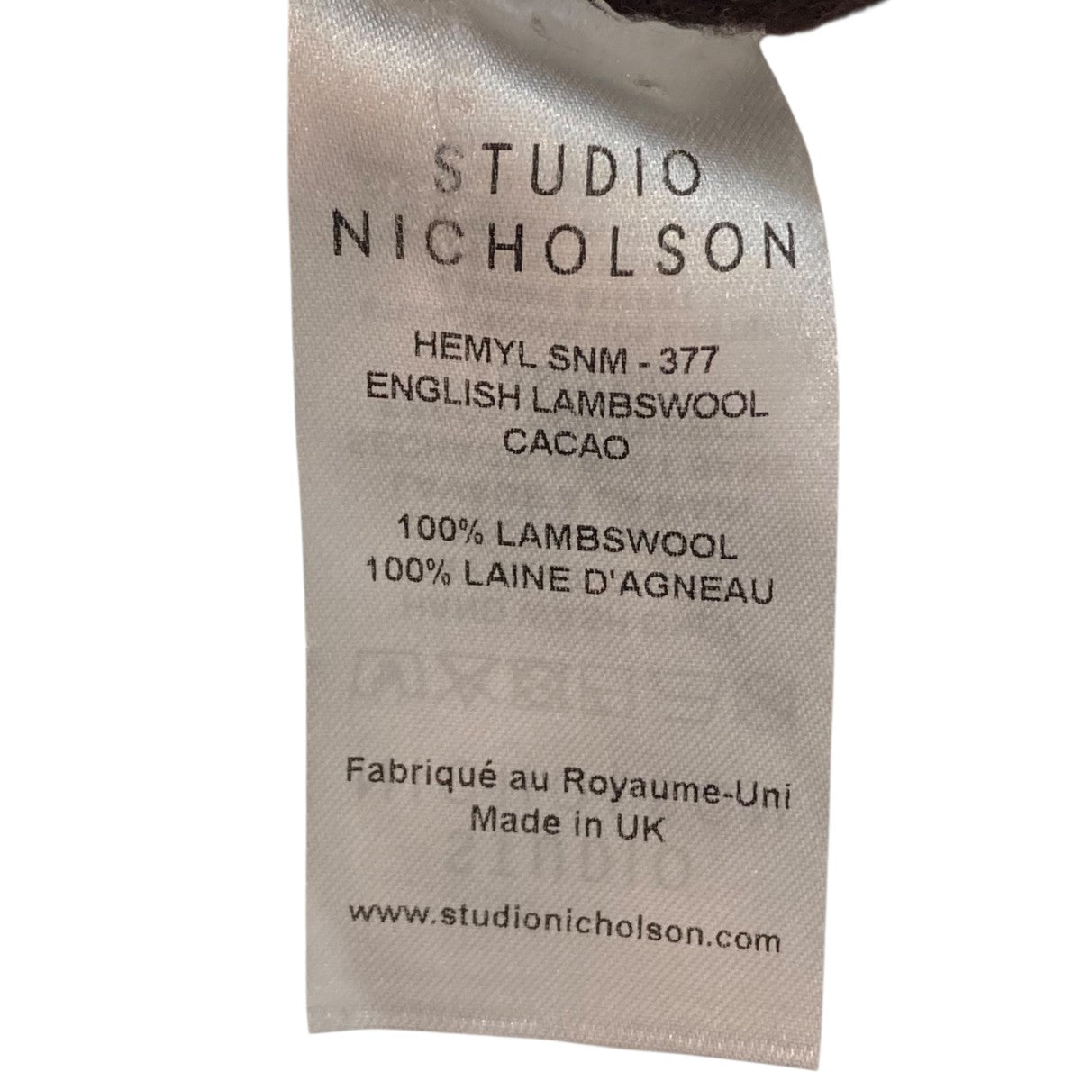 クルーネックニットSNM-377