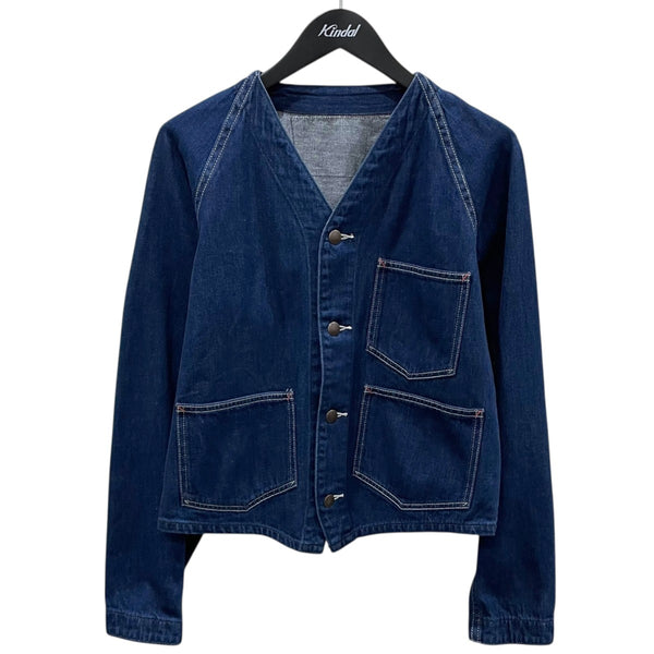 PAY DAY×6(ROKU) BEAUTY＆YOUTH 25SS ノーカラーデニムジャケット