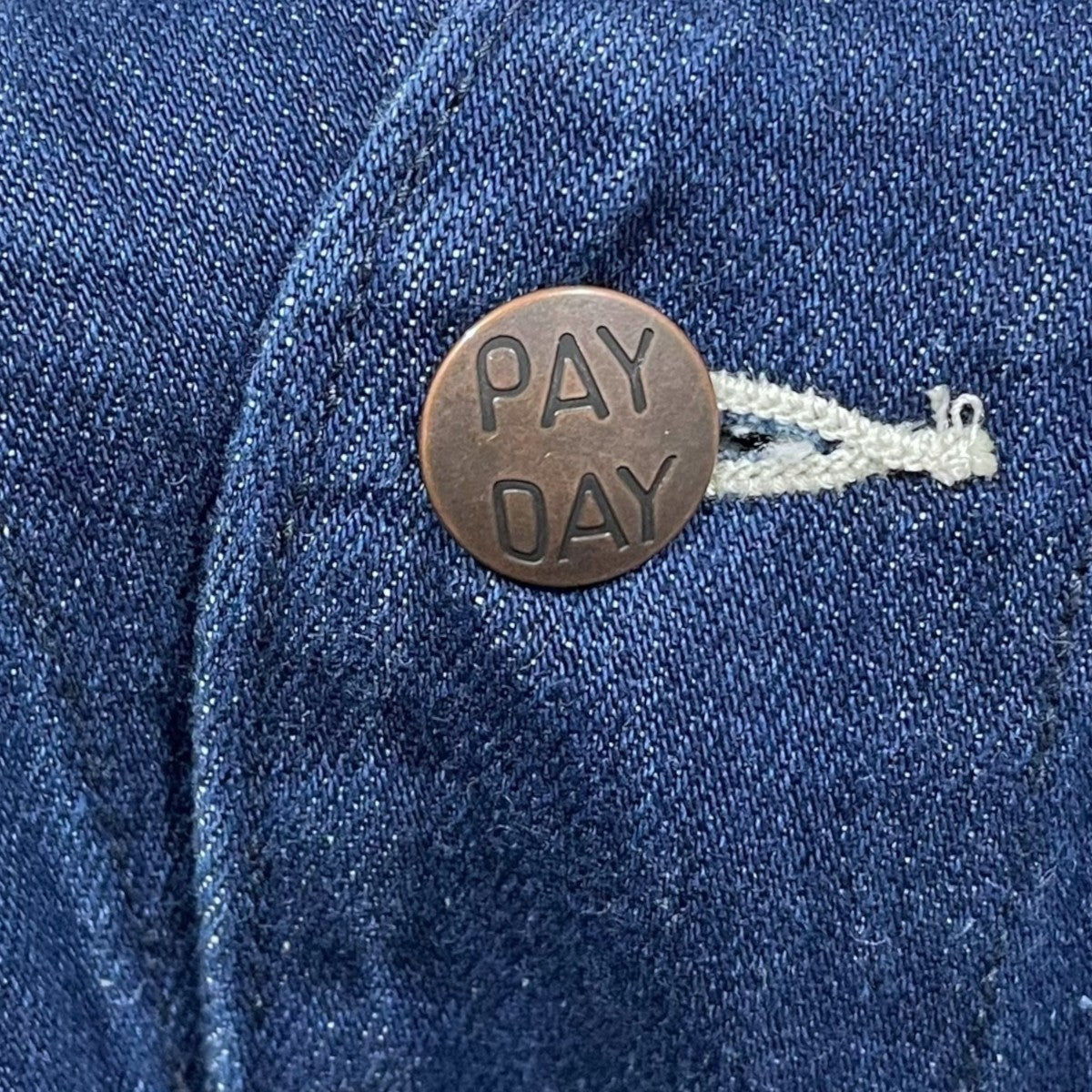 PAY DAY×6(ROKU) BEAUTY＆YOUTH 25SS ノーカラーデニムジャケット