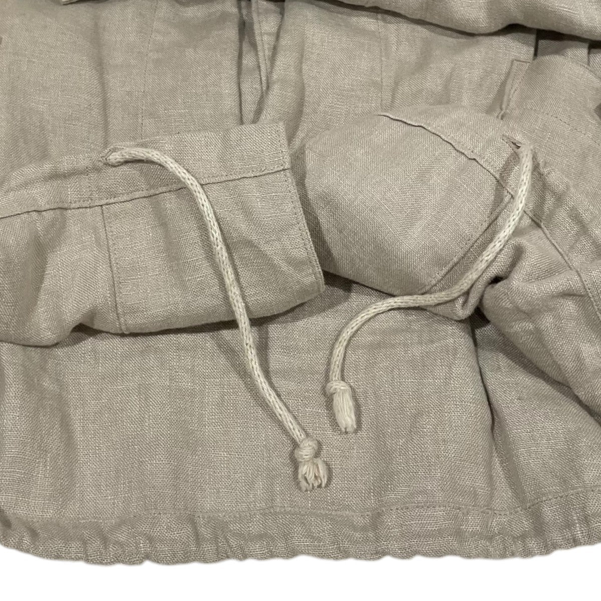 リネンチャイナジャケット ROLL UP SLEEVES CHINA COVERALL SHIRTS ロールアップスリーブス チャイナカバーオールシャツ AN219