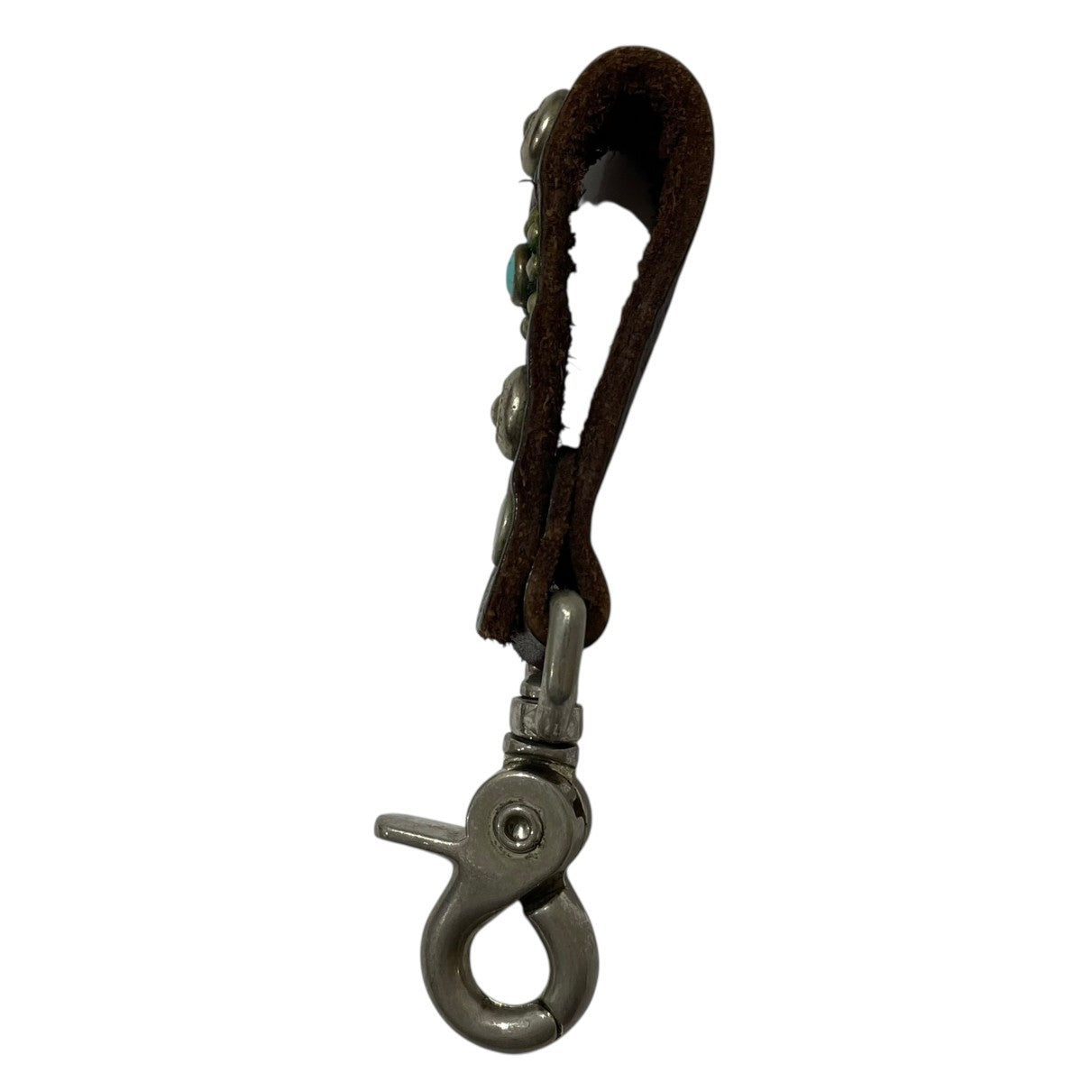 HTC(エイチティーシー) フラワーターコイズスタッズキーホルダー