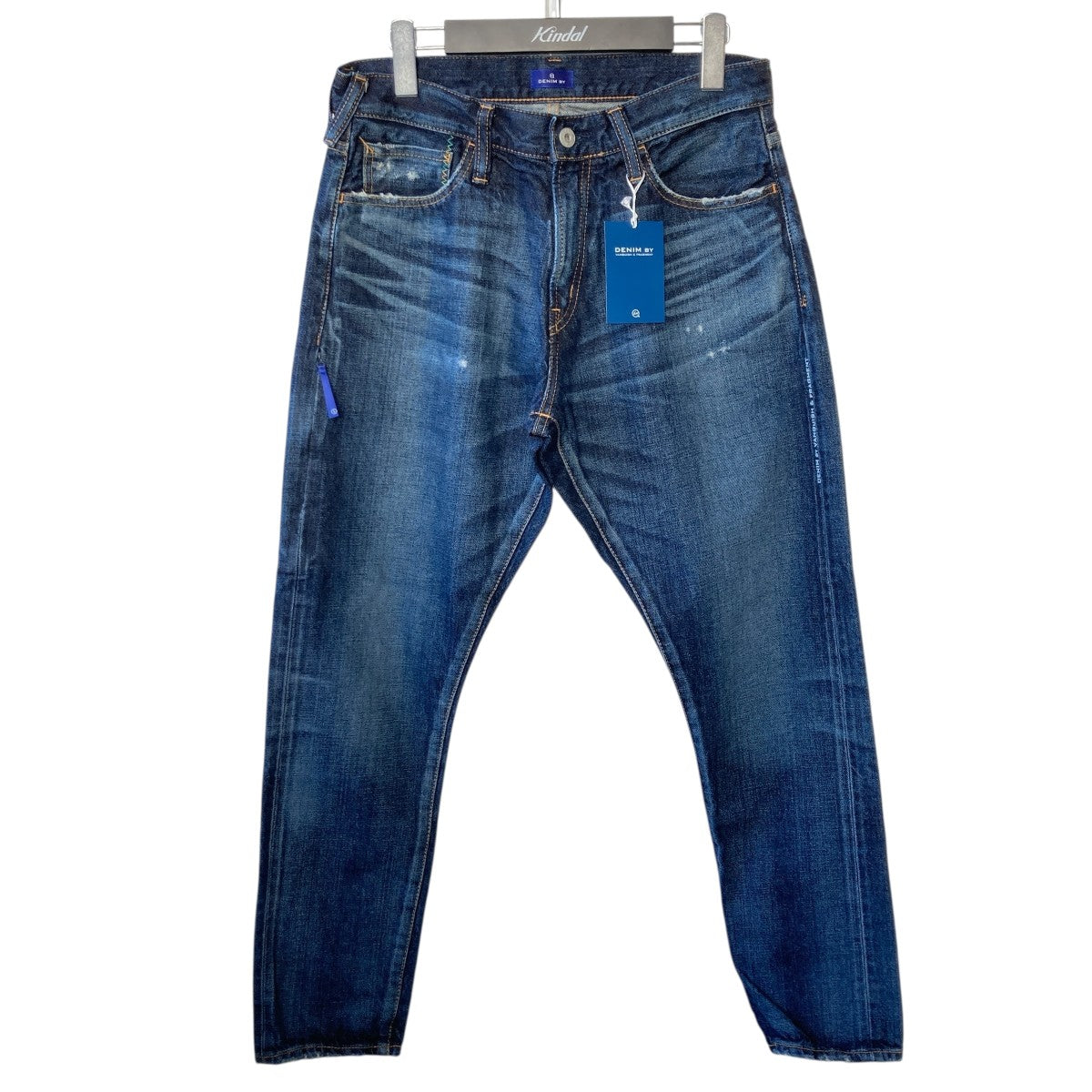 VANQUISH×FRAGMENT DESIGN One year Used wash Tepered Denim PantsデニムパンツVFP4059 古着・中古-1枚目のアイテム画像
