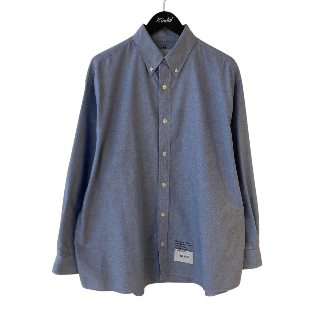 トップス 23SS/CTPL. OXFORD. COOLMAX/231GWDT-SHM01 WTAPS(ダブルタップス) BD／LS／CTPL．OXFORD．シャツ231GWDT-SHM01