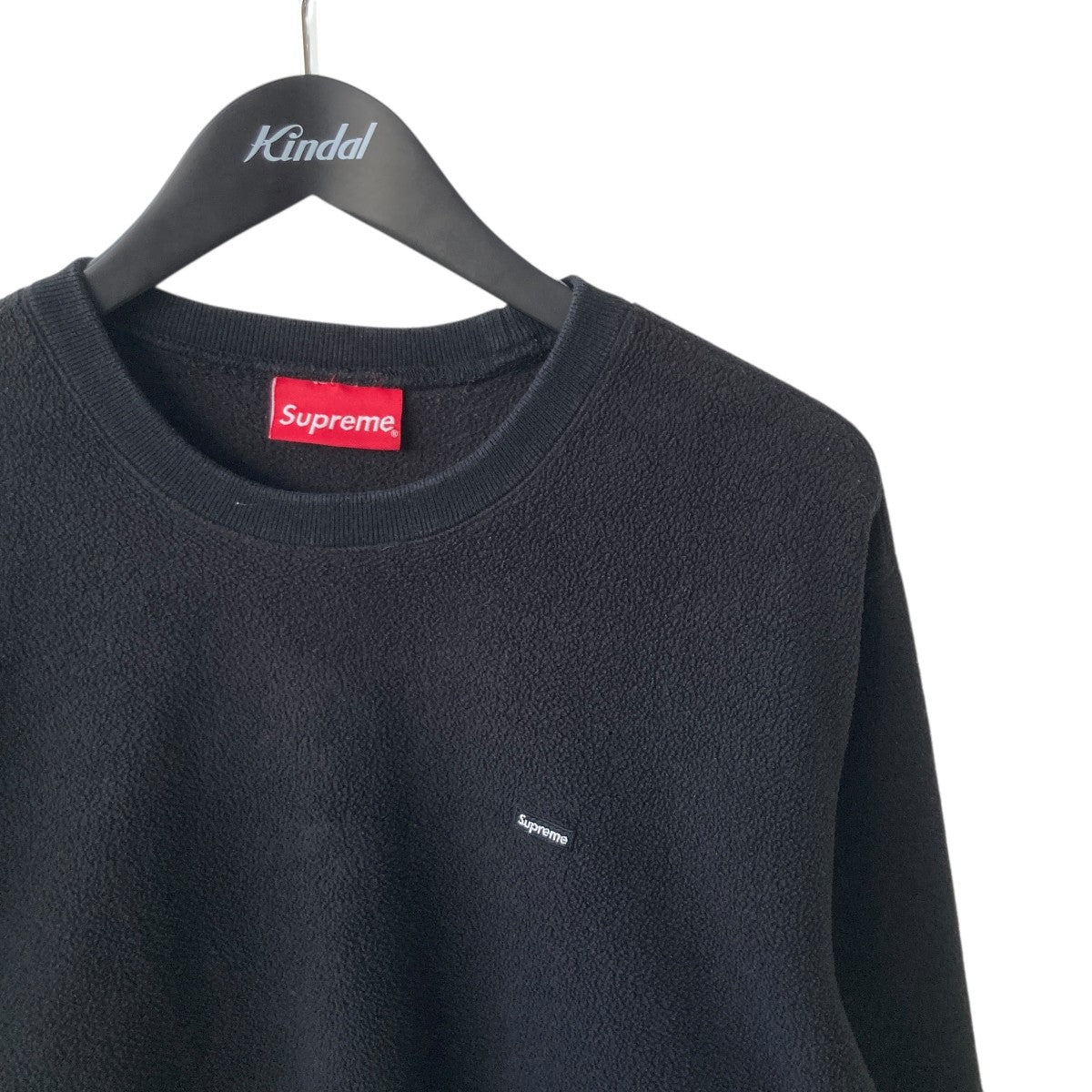 Supreme(シュプリーム) polartec small box logoトレーナー ブラック