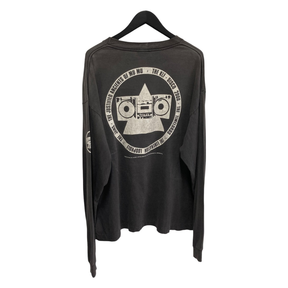 SAINT MICHAEL×KLF｜長袖Tシャツ Lサイズ SAINT MICHAEL×The KLF LS TEE長袖TシャツSM-HR1-0000-C03 SM-HR1-0000