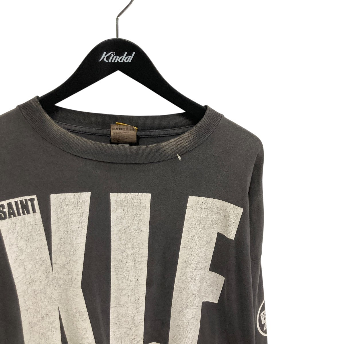 SAINT MICHAEL×The KLF LS TEE長袖TシャツSM-HR1-0000-C03 SM-HR1-0000