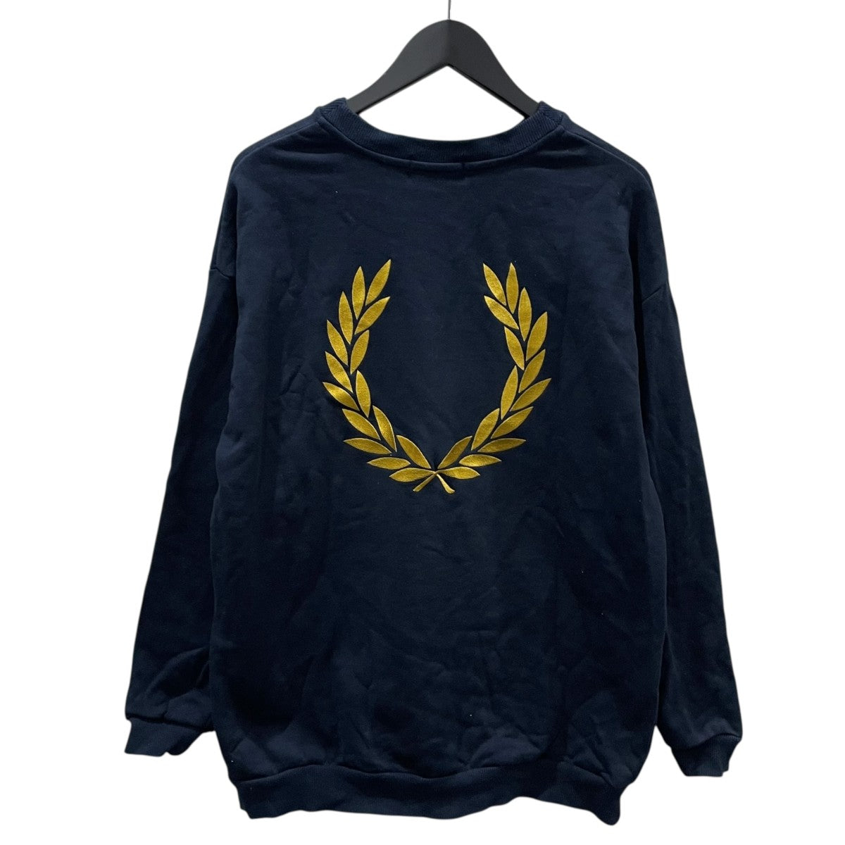 FRED PERRY×BEAMS 刺繍スウェットトレーナー Embroidery Crew Neck