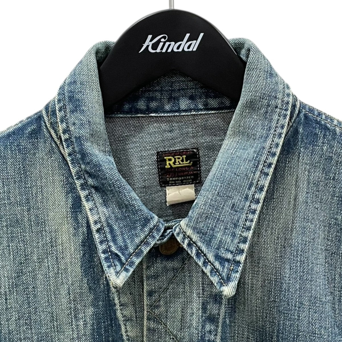 RRL(ダブルアールエル) ウォッシュ加工デニムジャケット Lot 271 Denim