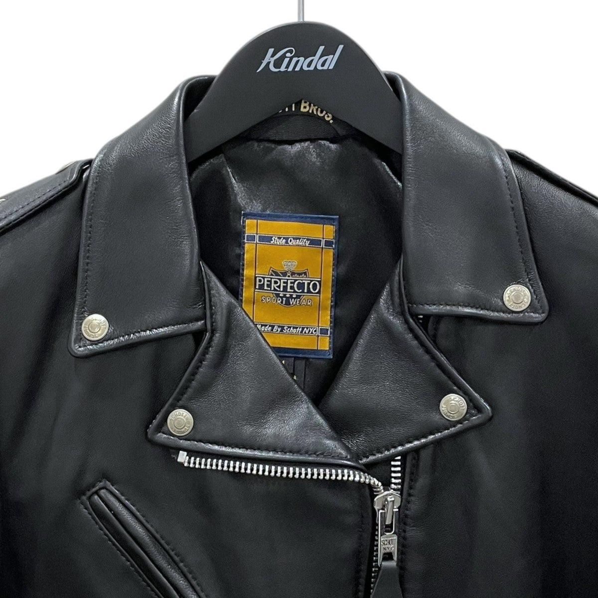 SCHOTT(ショット) 218W ラムレザーダブルライダースジャケット ONE