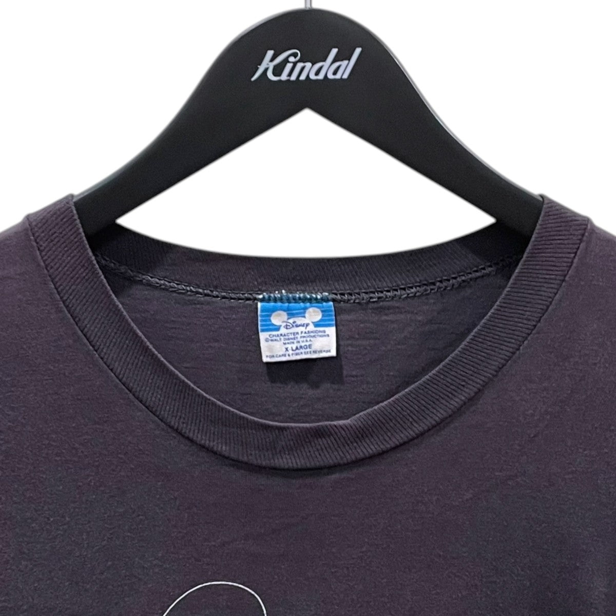Disney 80s ミッキーマウス プリントTシャツ 古着・中古-3枚目のアイテム画像
