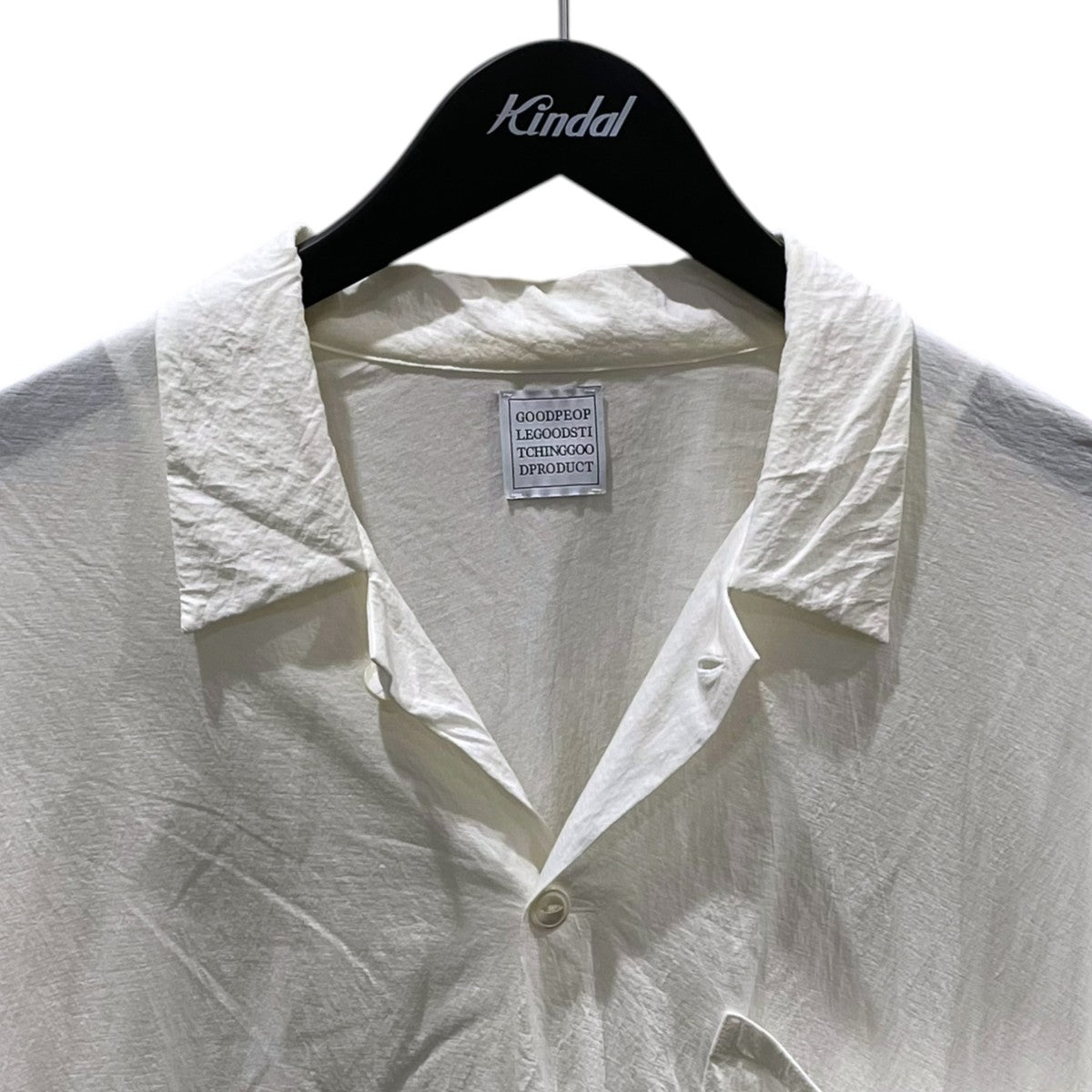ggg 24SS オープンカラー半袖シャツ Open Collar Short-Sleeve Shirts 01-01-1539 古着・中古-3枚目のアイテム画像