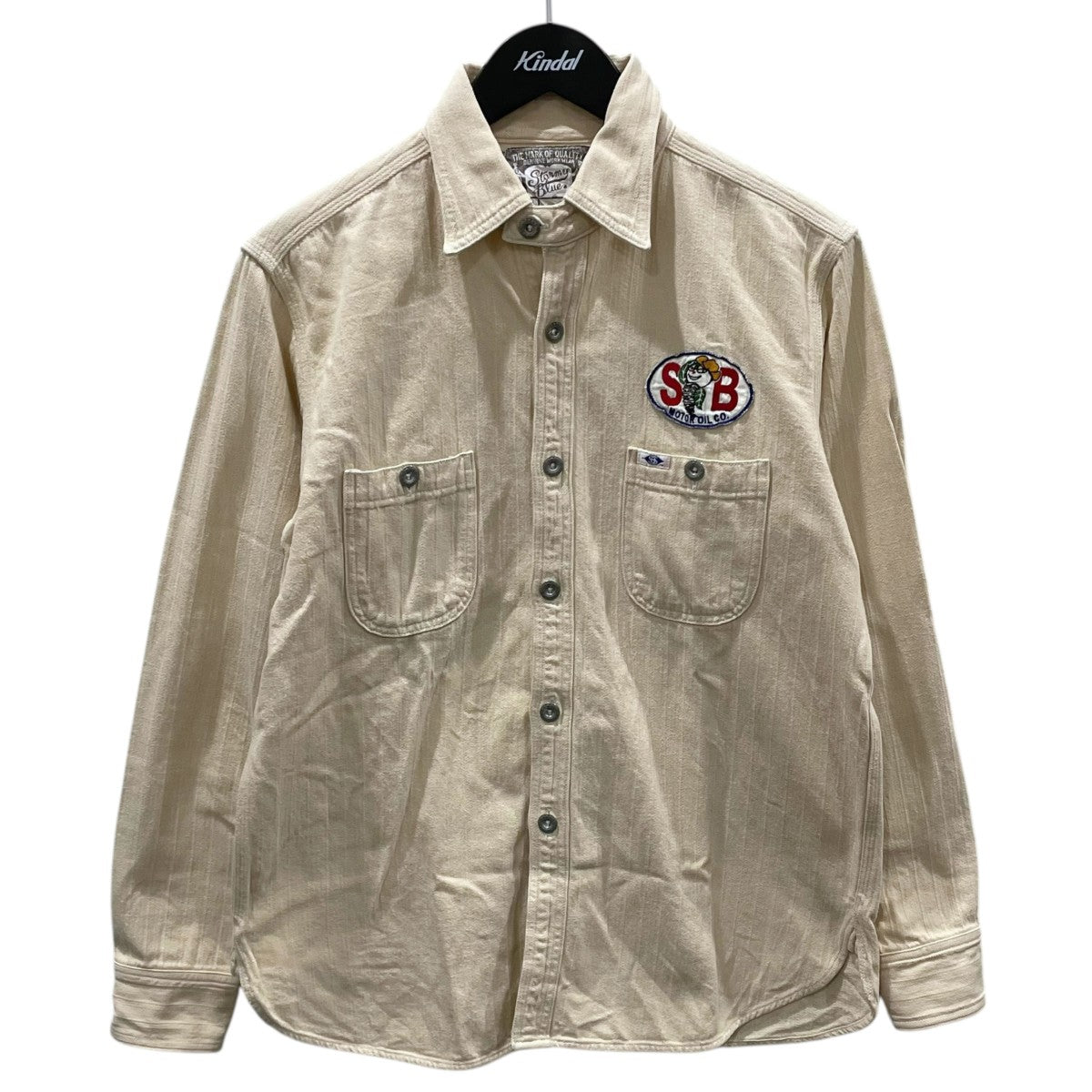 STORMY BLUE ワークシャツ 720 古着・中古-1枚目のアイテム画像