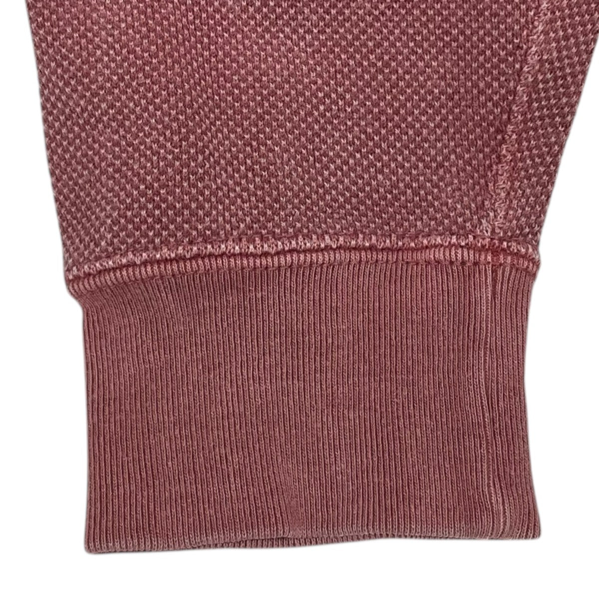 ピグメント加工鹿の子ニットカーディガン Giant Pique Knit Cardigan ジャイアントピケ ニットカーディガン 4220900020