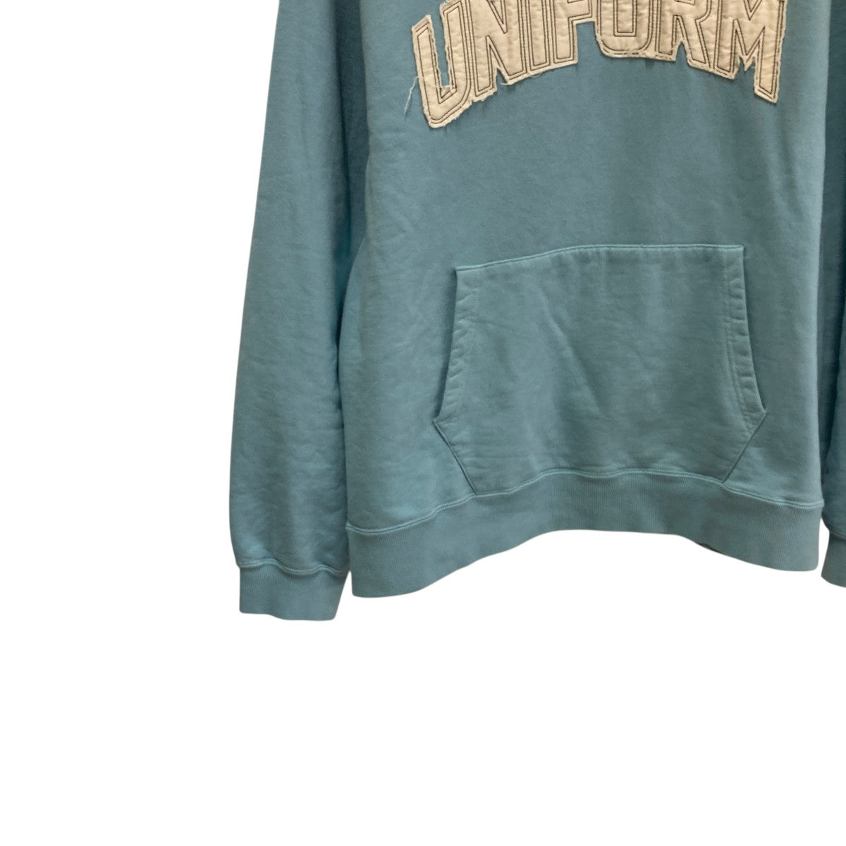 uniform experiment 25AWCUT-OUT LOGO SWEAT HOODIEパーカーUE-252017 古着・中古-4枚目のアイテム画像