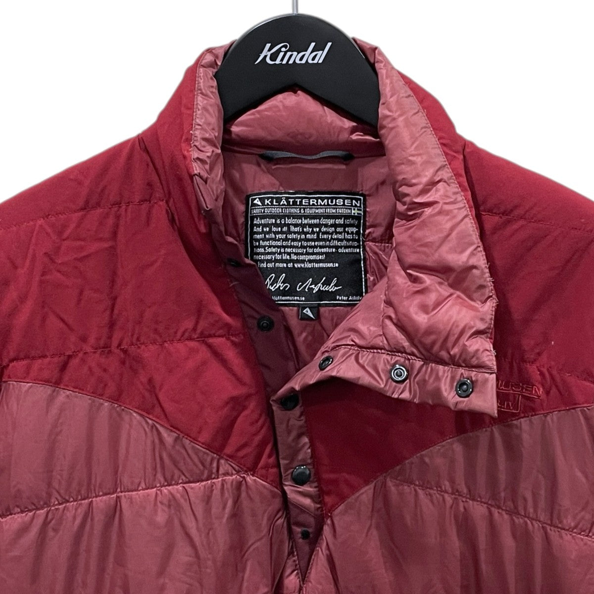 KLATTERMUSEN プルオーバーダウンジャケット Liv 2．0 Sweater リヴ 2．0 セーター 古着・中古-3枚目のアイテム画像