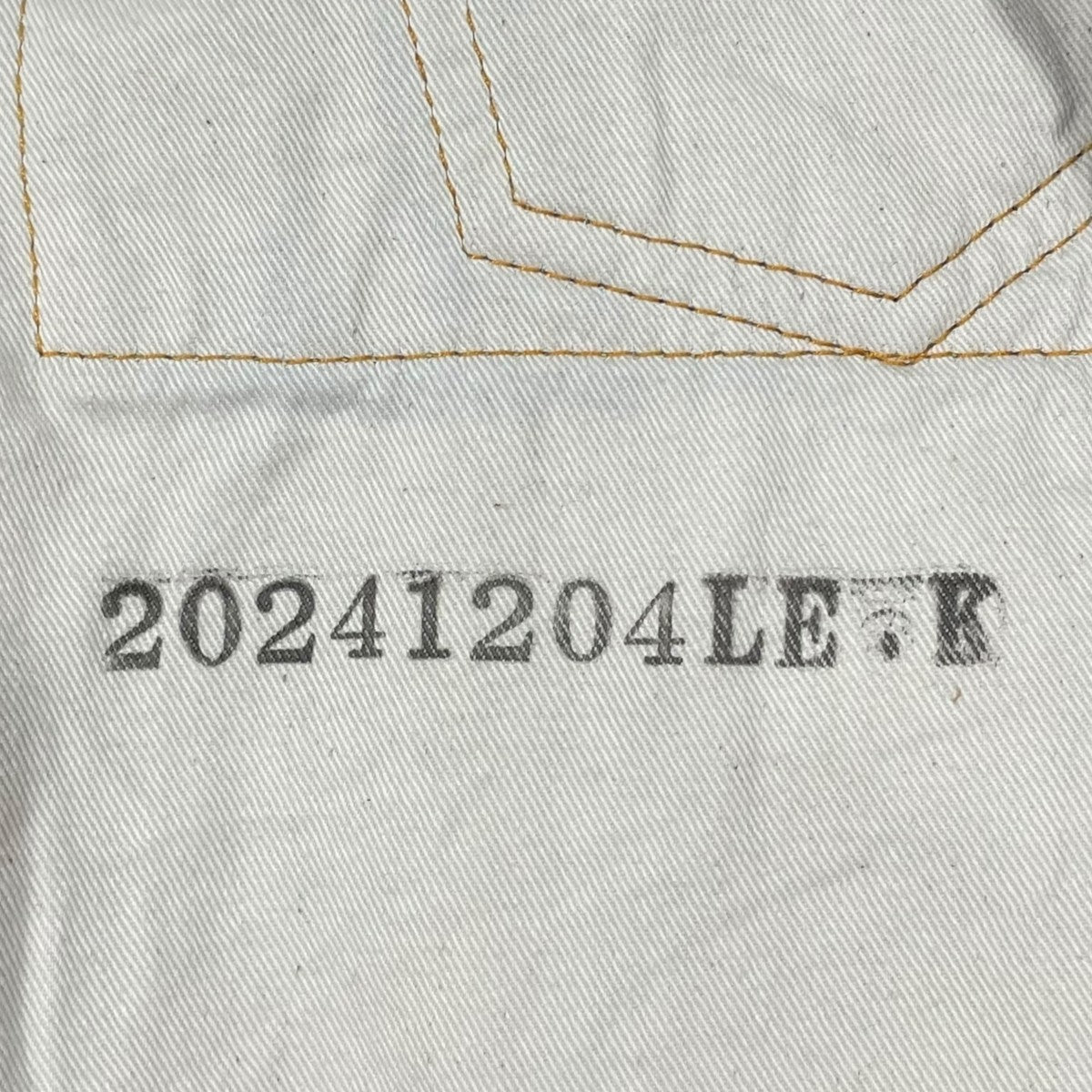 KAPITAL ホーン刺繍デニムパンツ 12．5oz Denim Mexican Tuxedo 5P OKAGILLY 12．5オンス デニム メキシカンタキシード ファイブポケット オカギリー EK-1528LPA 古着・中古-9枚目のアイテム画像
