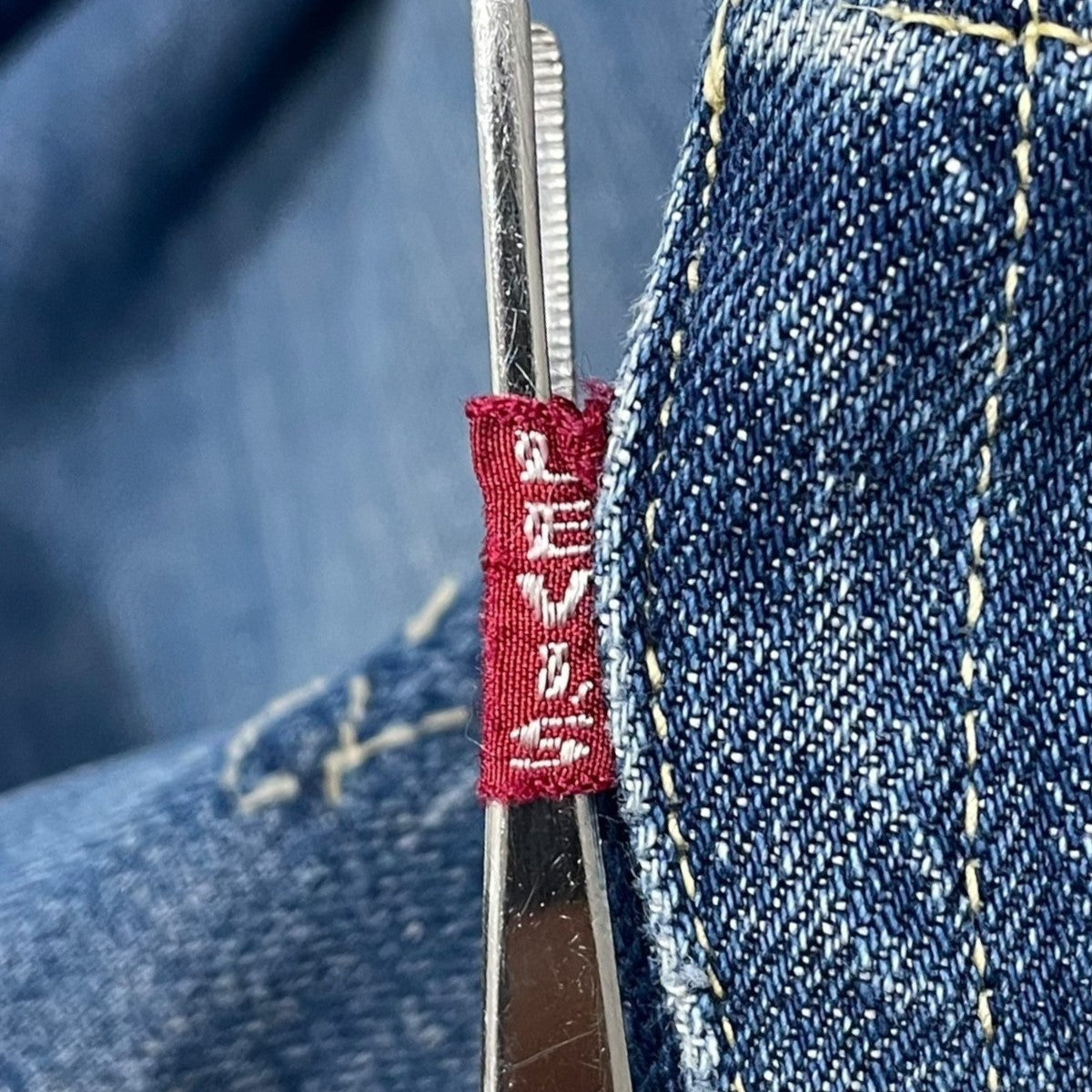 levis デニムパンツ 701 BIG E 古着・中古-7枚目のアイテム画像
