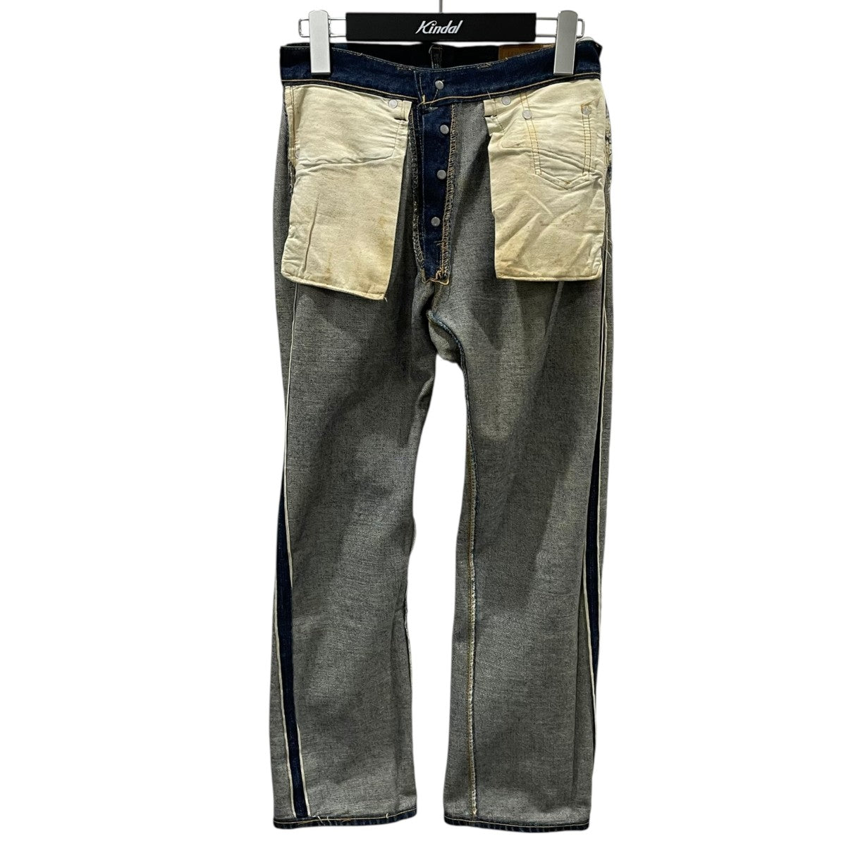 levis デニムパンツ 501 Aタイプ 米国製 BIG E 古着・中古-4枚目のアイテム画像