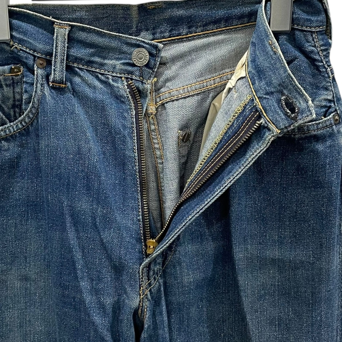 levis デニムパンツ ボタン裏S BIG E 古着・中古-3枚目のアイテム画像