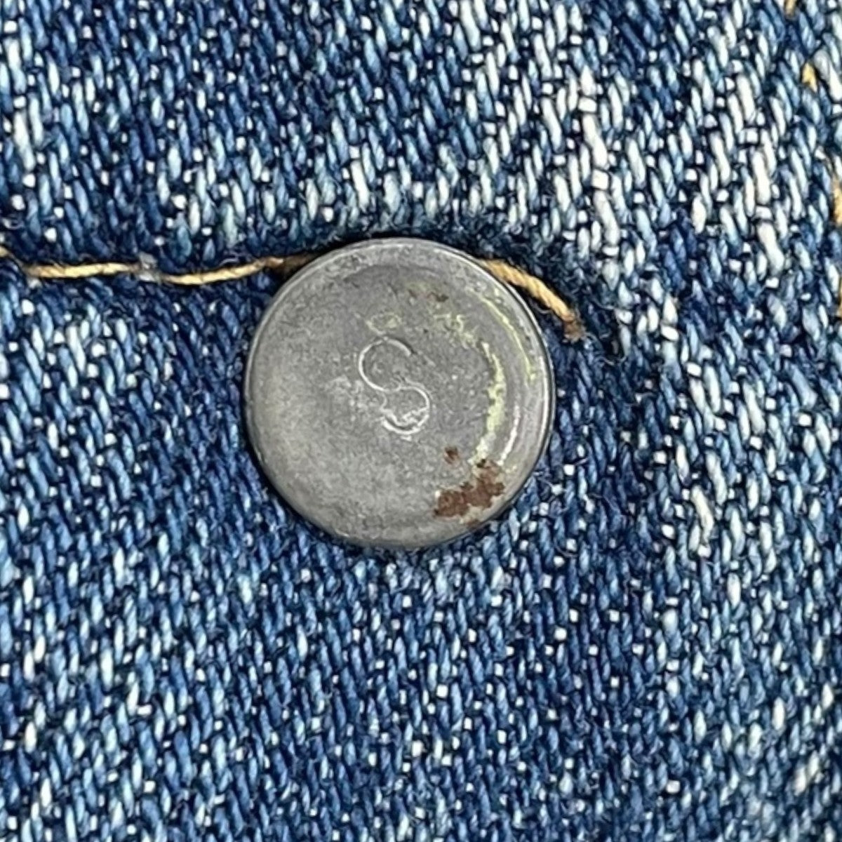 levis デニムパンツ ボタン裏S BIG E 古着・中古-5枚目のアイテム画像