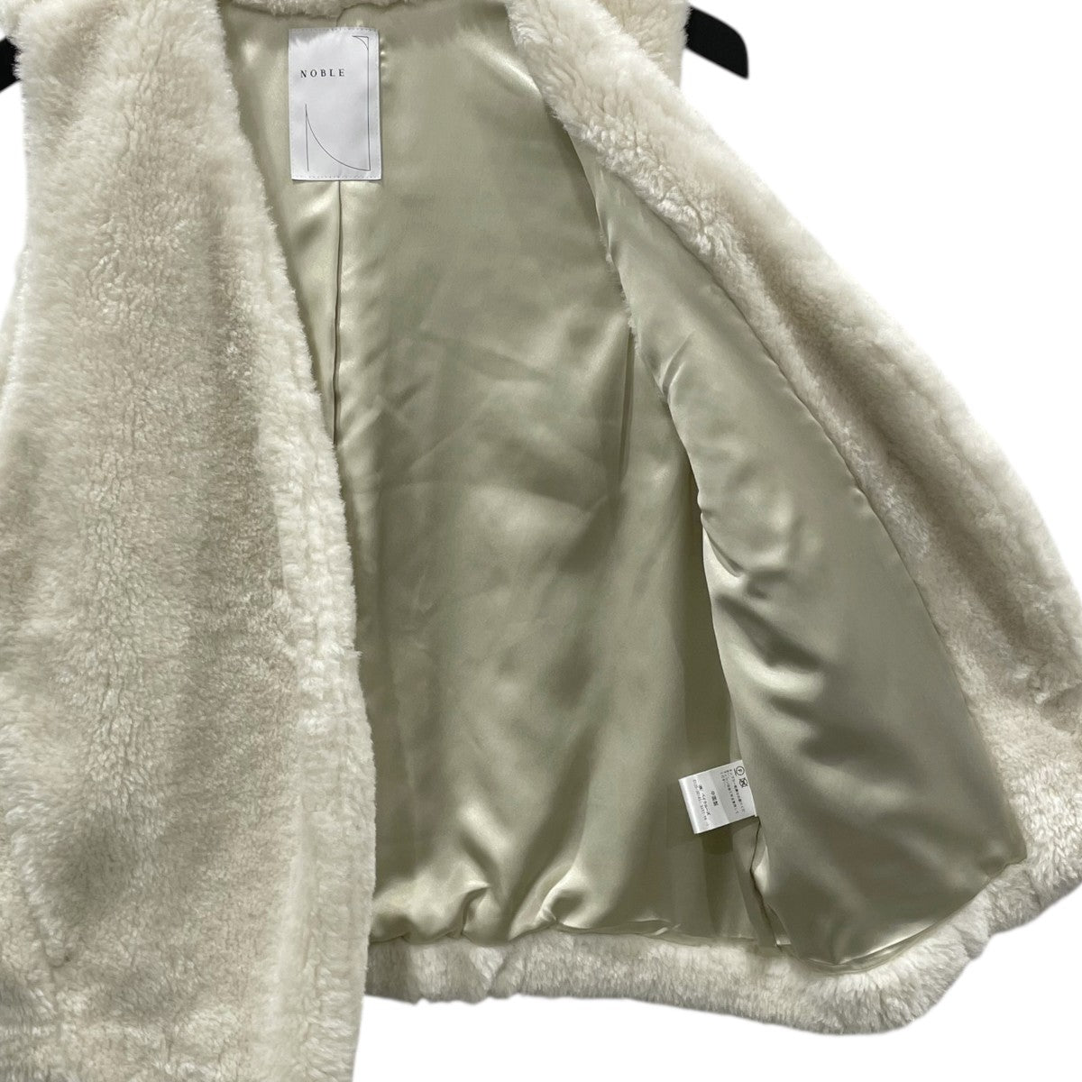 24AW スノーボアボリュームフォルムベスト Snow Boa Volume Form Vest 24011240108030