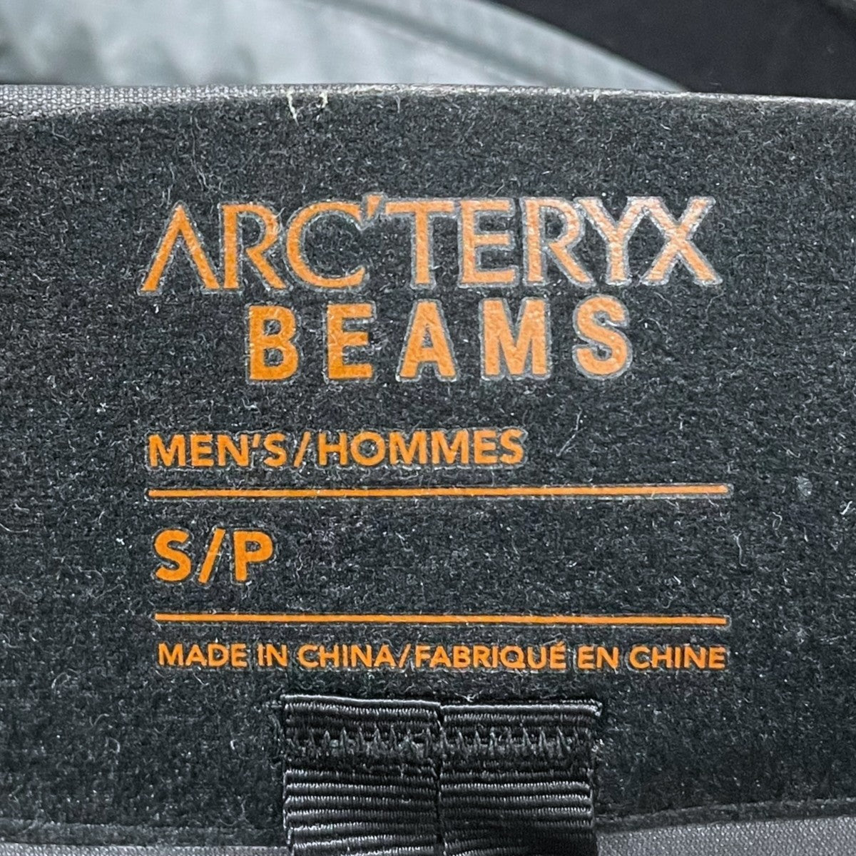 ARC’TERYX×BEAMS 23SS マウンテンパーカー Beta Jacket ベータジャケット X000006534 古着・中古-9枚目のアイテム画像