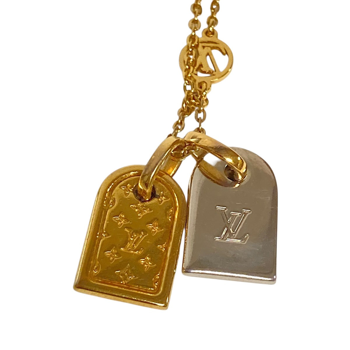 LOUIS VUITTON(ルイヴィトン) ナノグラムネックレスM63141 M63141