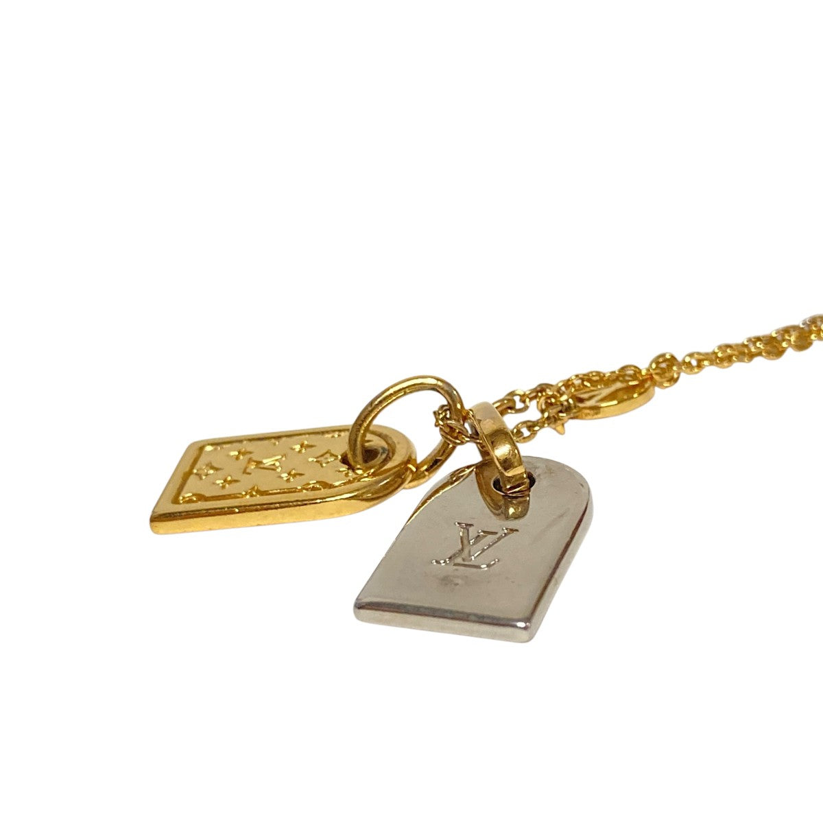 LOUIS VUITTON(ルイヴィトン) ナノグラムネックレスM63141 M63141