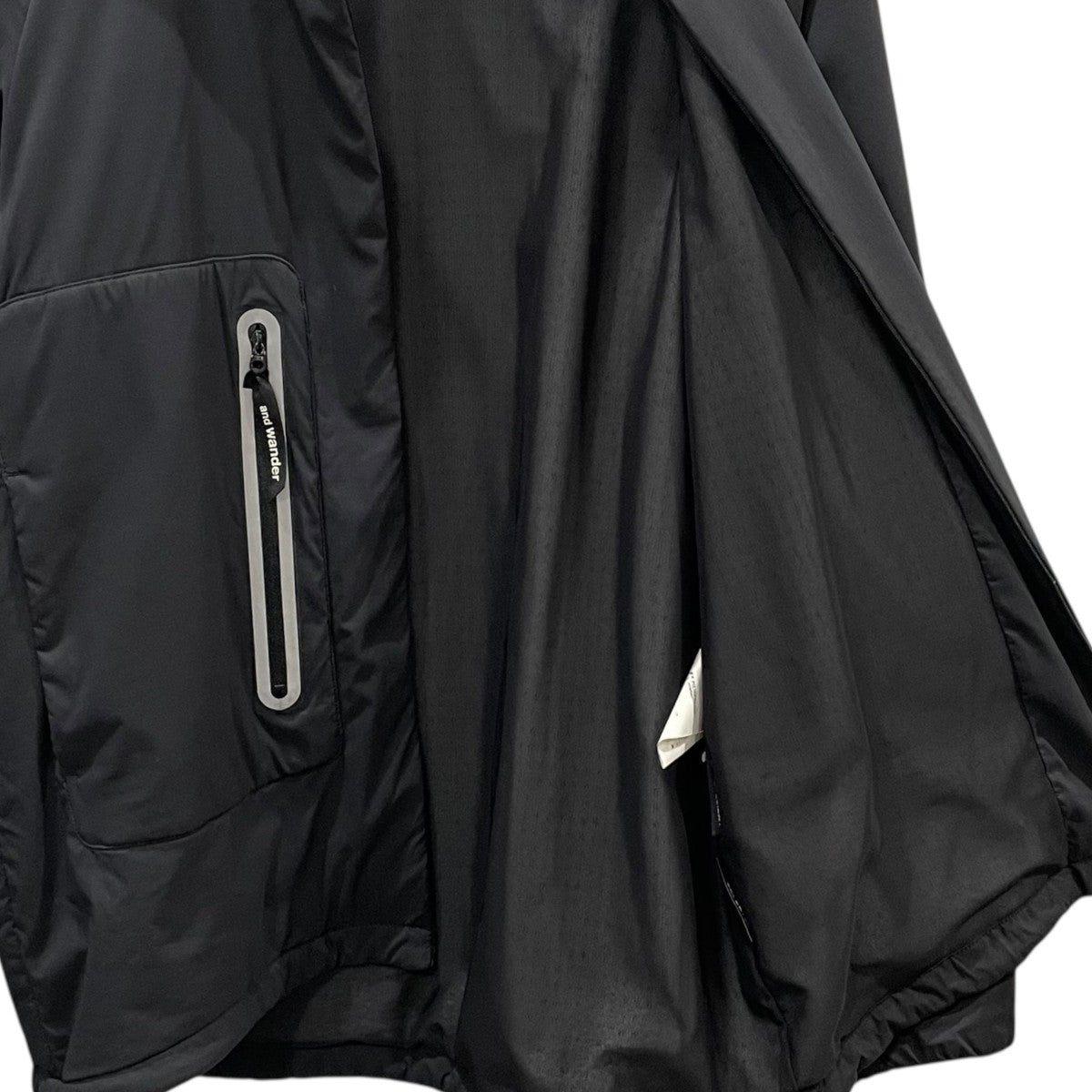 and wander ジップアップ中綿ジャケット polartec alpha jacket ポーラテックアルファジャケット AW73-FT013 古着・中古-4枚目のアイテム画像