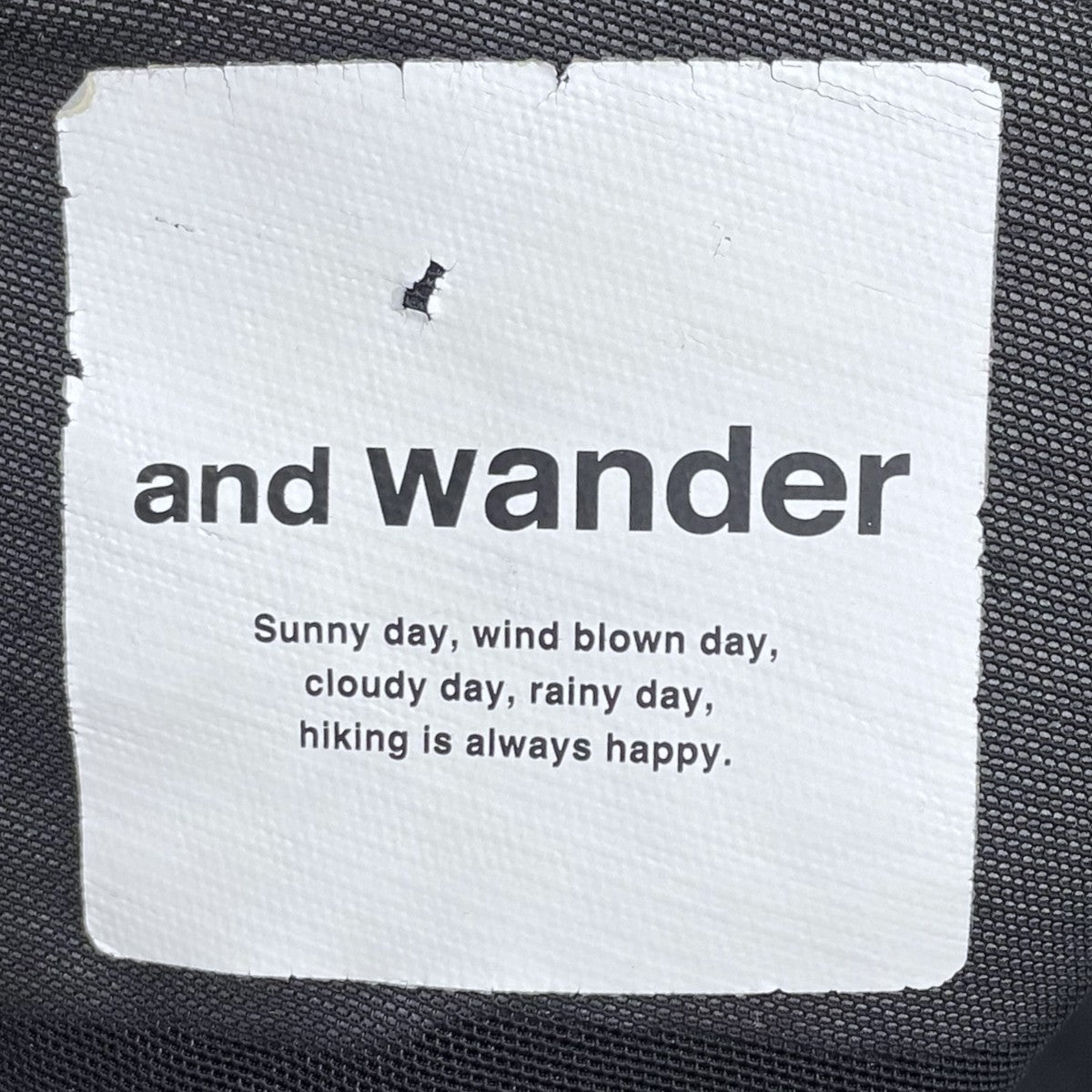 and wander ジップアップ中綿ジャケット polartec alpha jacket ポーラテックアルファジャケット AW73-FT013 古着・中古-9枚目のアイテム画像