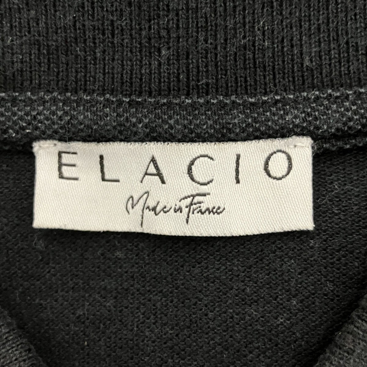 ELACIO ポロシャツﾌﾚﾝﾁﾎﾟﾛ 古着・中古-3枚目のアイテム画像