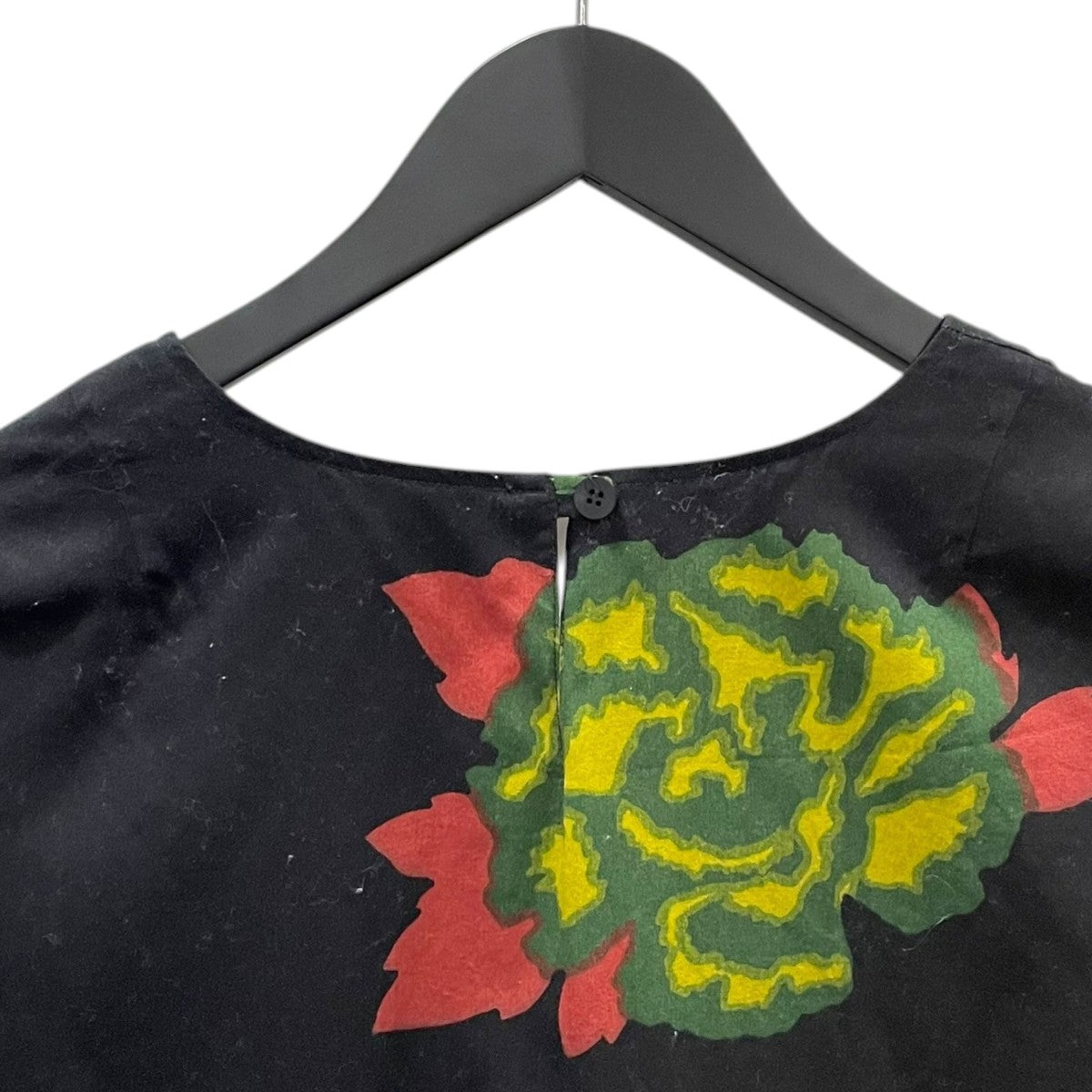 marimekko 七分袖ワンピース Perhosen Uni Dress ペルホネン ウニ ドレス 52142-36926 古着・中古-4枚目のアイテム画像