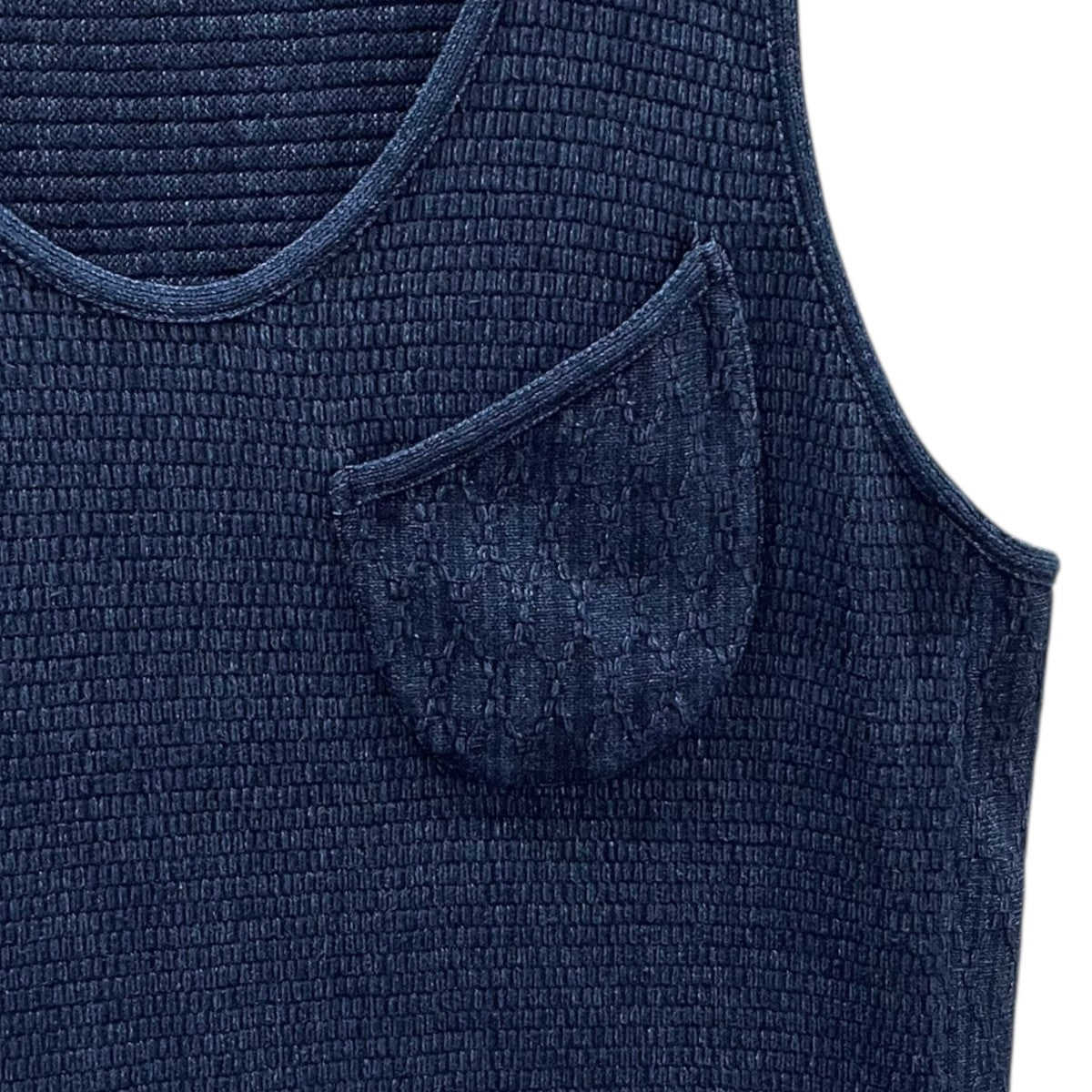 24SS ニューサシコ プルオーバーベスト NEW SASHIKO PULLOVER VEST PC-059-2103