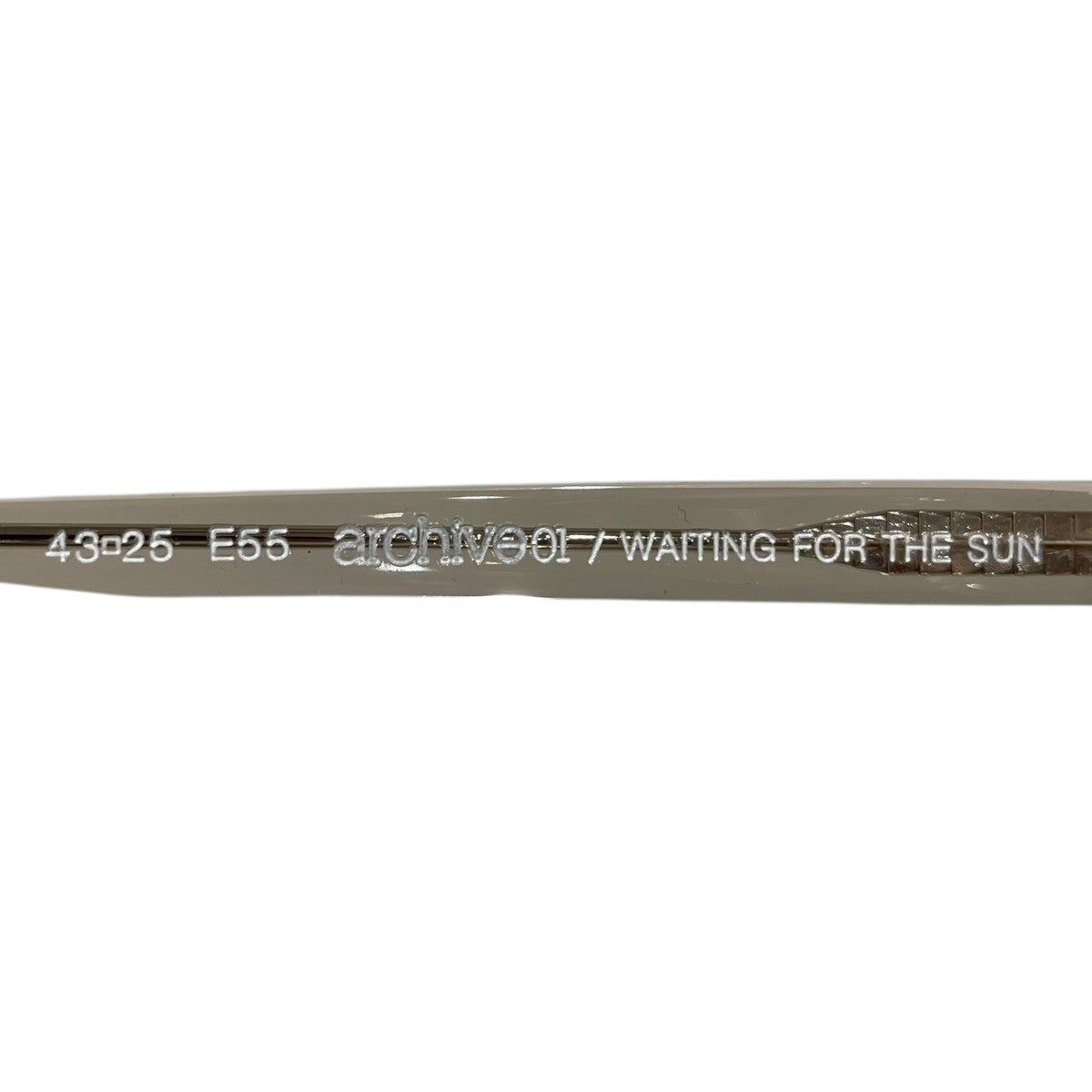 WAITING FOR THE SUN サングラス archive 01 アーカイブ01 古着・中古-5枚目のアイテム画像