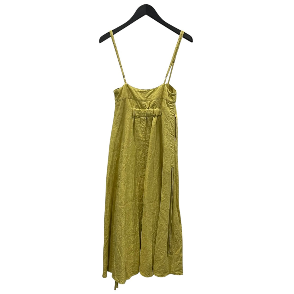 LEINWANDE リネンスリットキャミソールワンピース Linen slit camisole dress 0220010702 古着・中古-2枚目のアイテム画像
