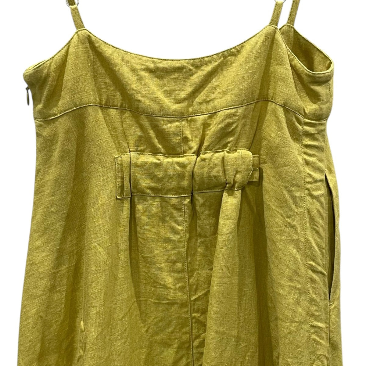LEINWANDE リネンスリットキャミソールワンピース Linen slit camisole dress 0220010702 古着・中古-4枚目のアイテム画像