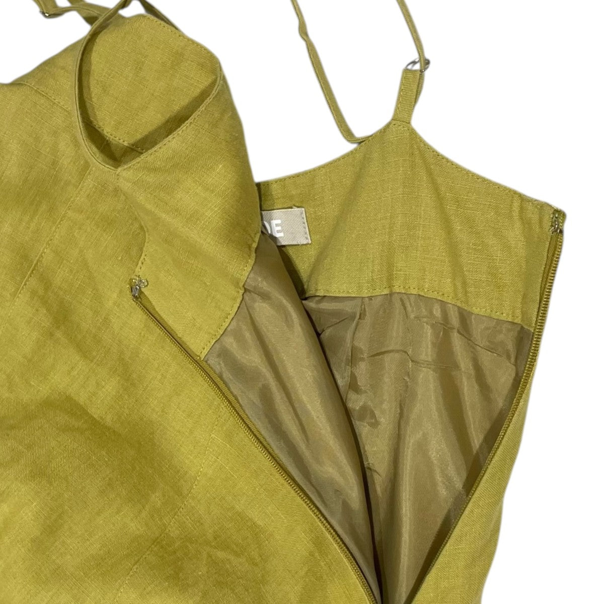 LEINWANDE リネンスリットキャミソールワンピース Linen slit camisole dress 0220010702 古着・中古-8枚目のアイテム画像