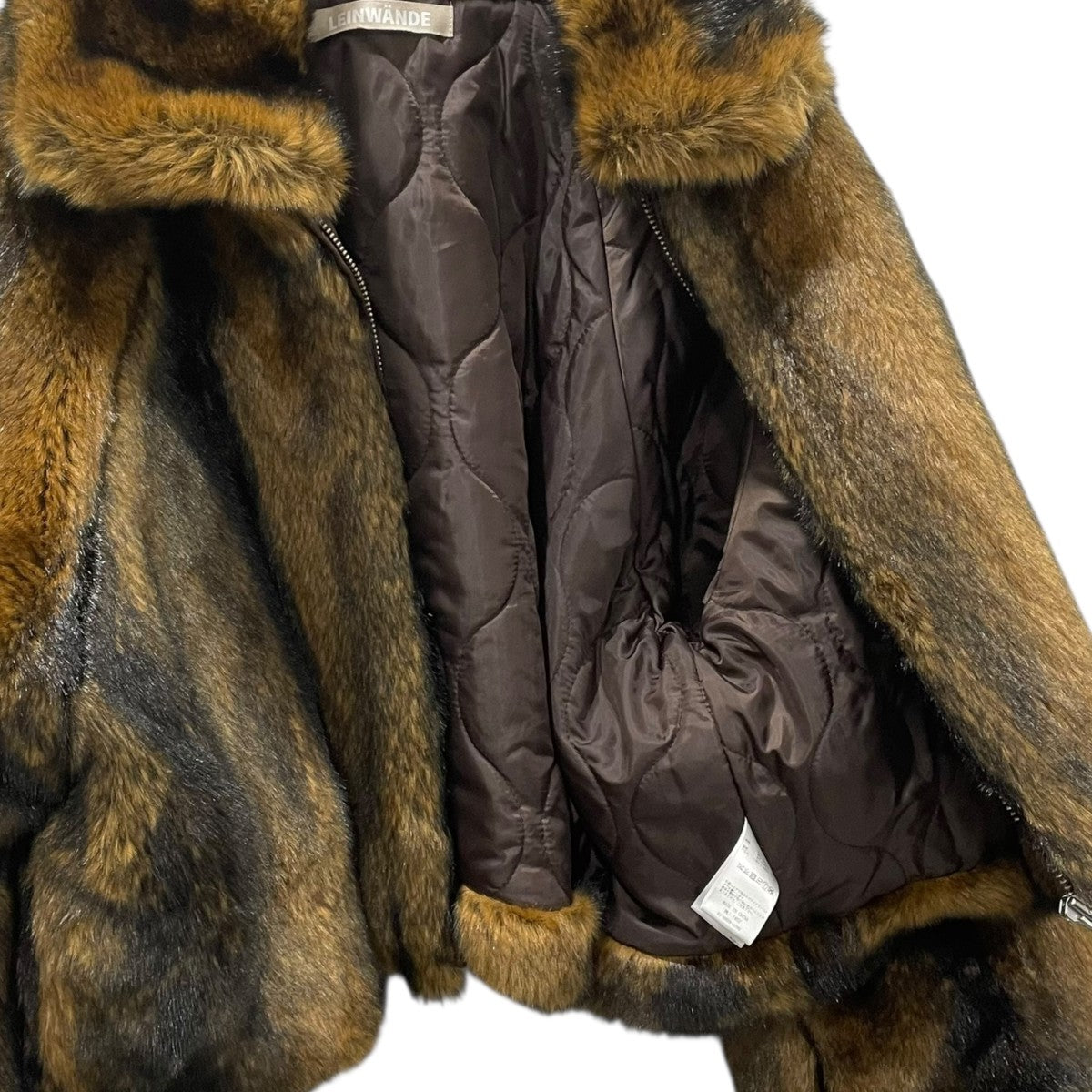 ママズ フェイクファー ジャケット Mama’s Faux-fur Jacket 0221030206