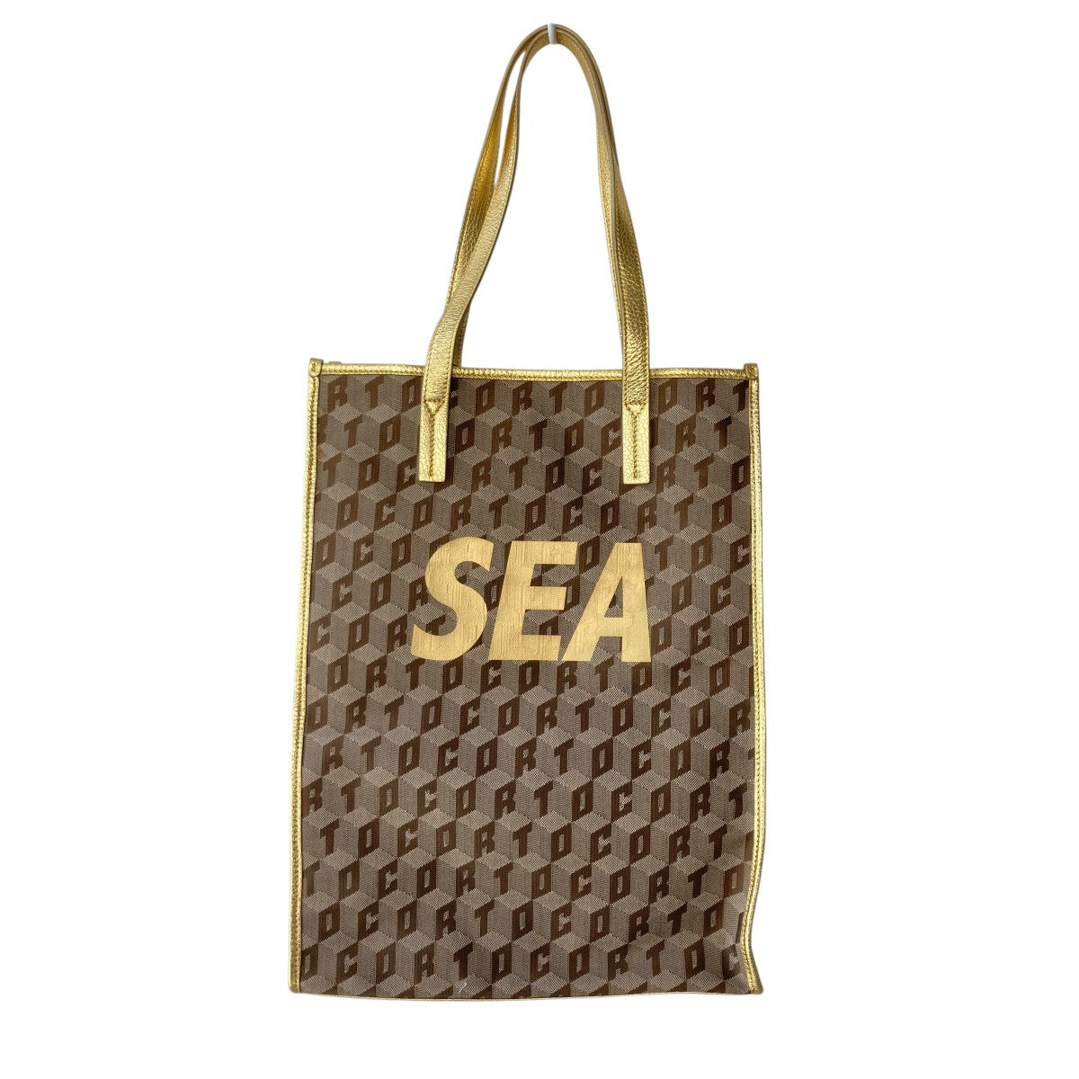 WIND AND SEA×CORTO MOLTEDO Monogram Tote Bag総柄トートバッグWDS-CMTD-02 古着・中古-1枚目のアイテム画像
