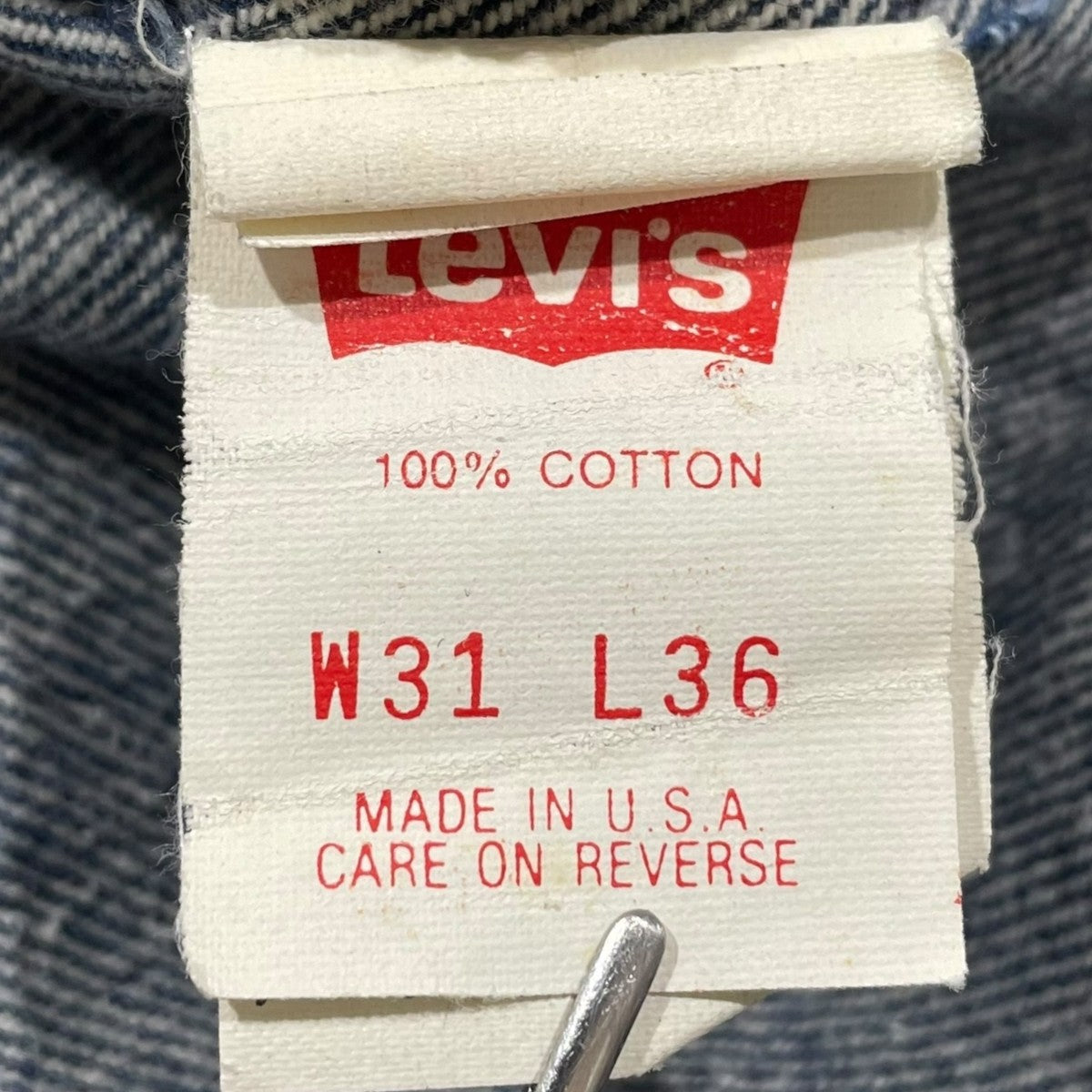 90s デニムパンツ 501XX 米国製 ボタン裏544 501-5900