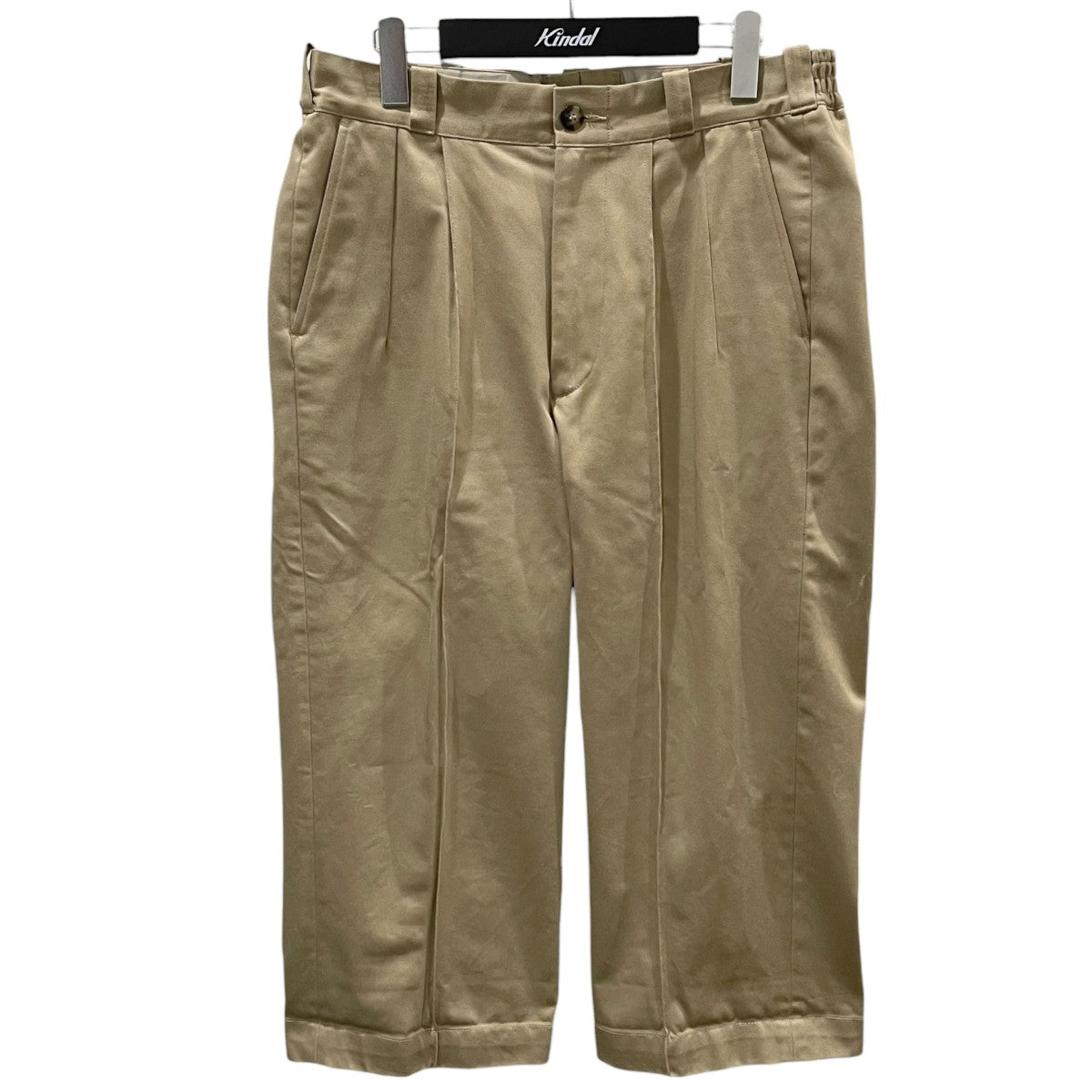 22AW タックパンツ FRONT TUCK ARMY TROUSER フロントタックアーミートラウザー 222OJ-PT04